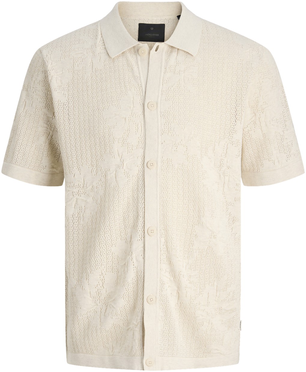 Jprblaowen Knit Button Through Polo