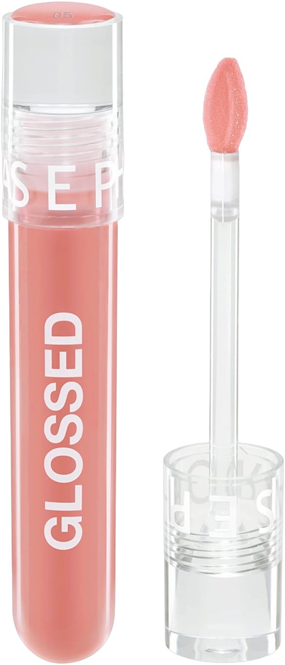 Glossed Fugtgivende Lipgloss med en Spejlblank Glans