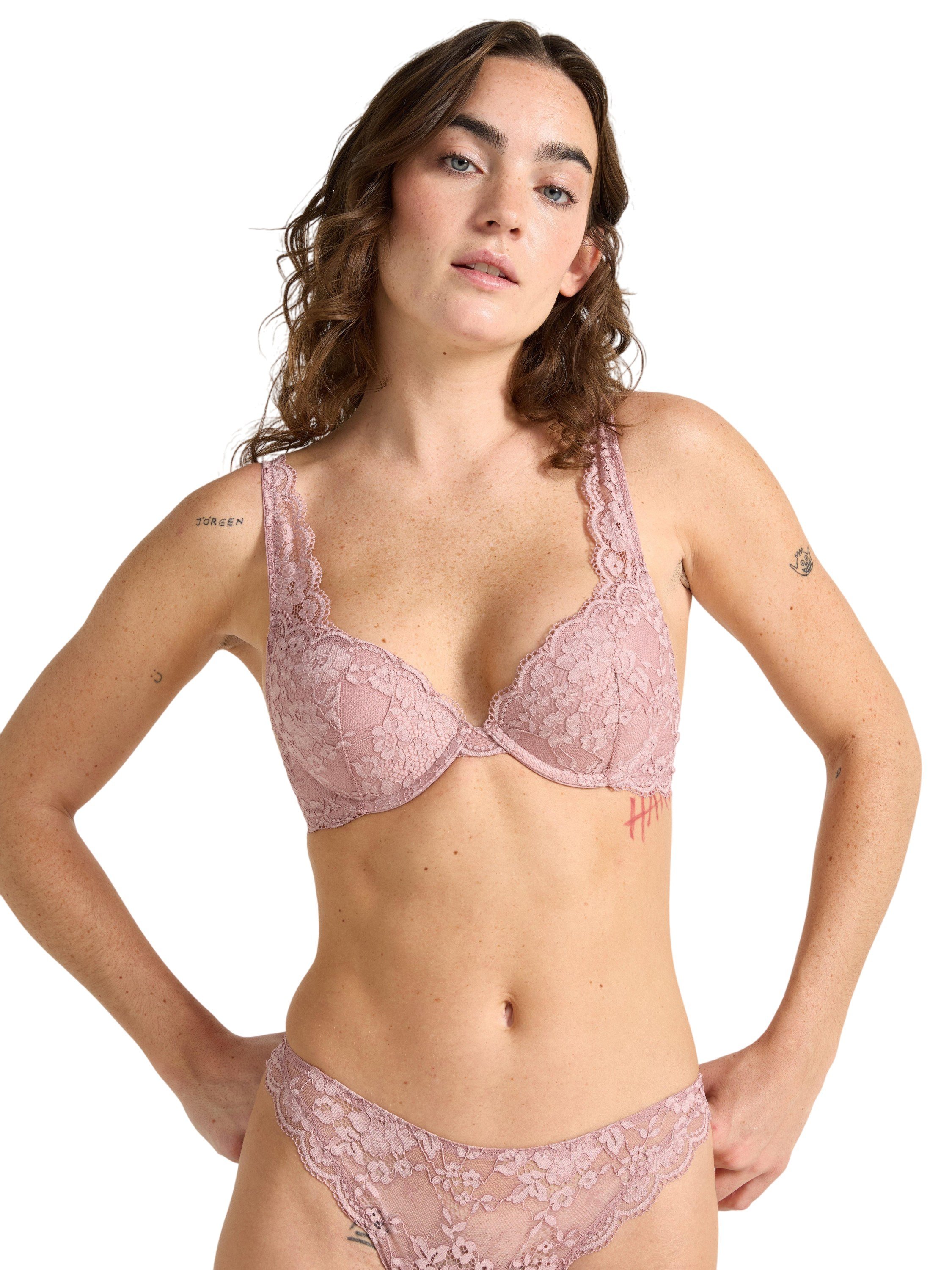 Malva Pushup-bh med Blonder