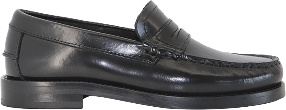 Miles Penny Loafer Black Polido
