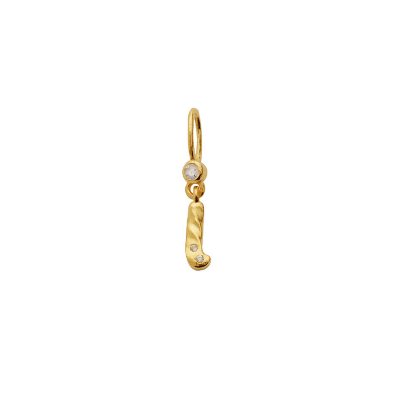 Alphabet Pendant Gold