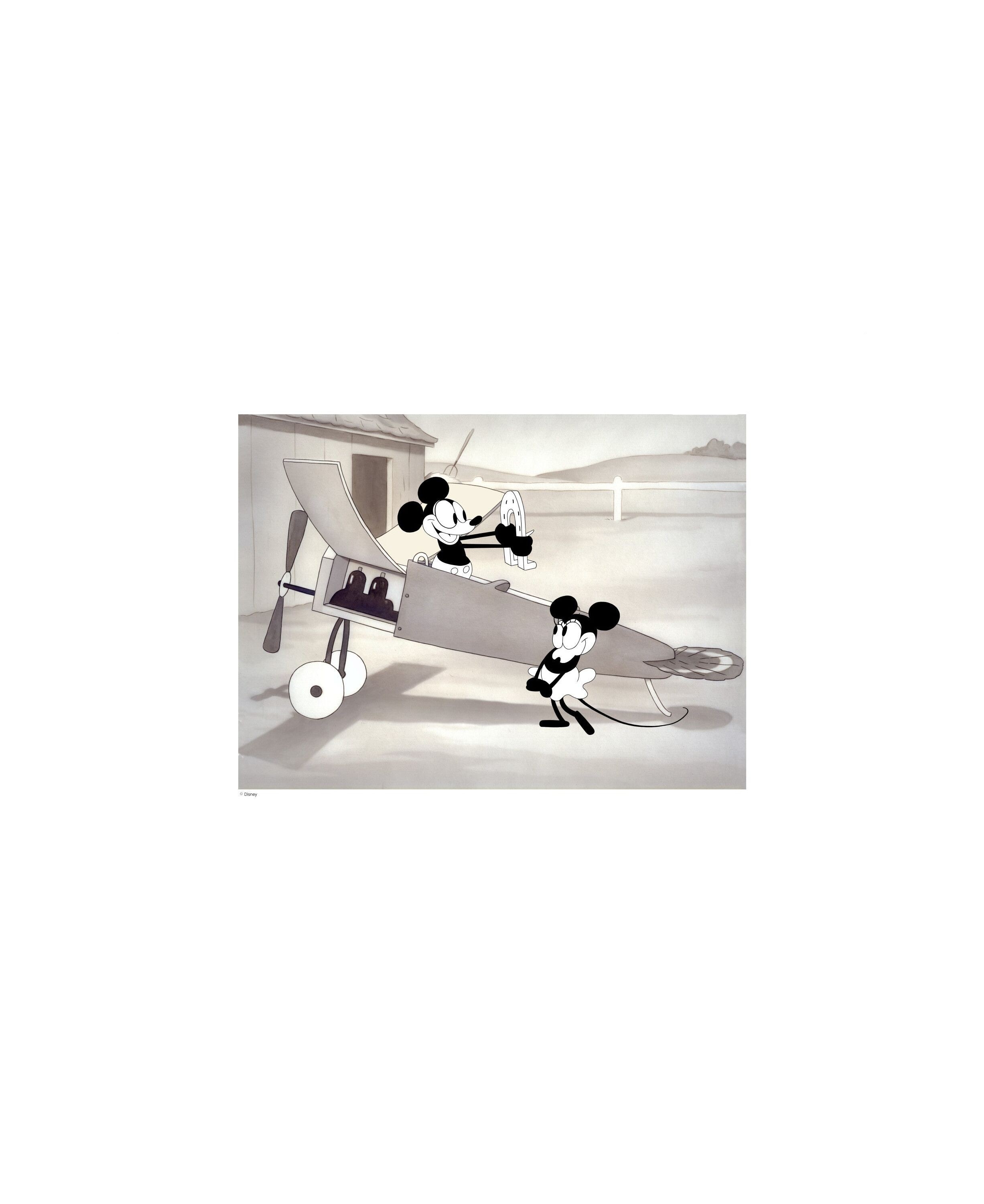 Disney Vintage Plane Movie No. 02