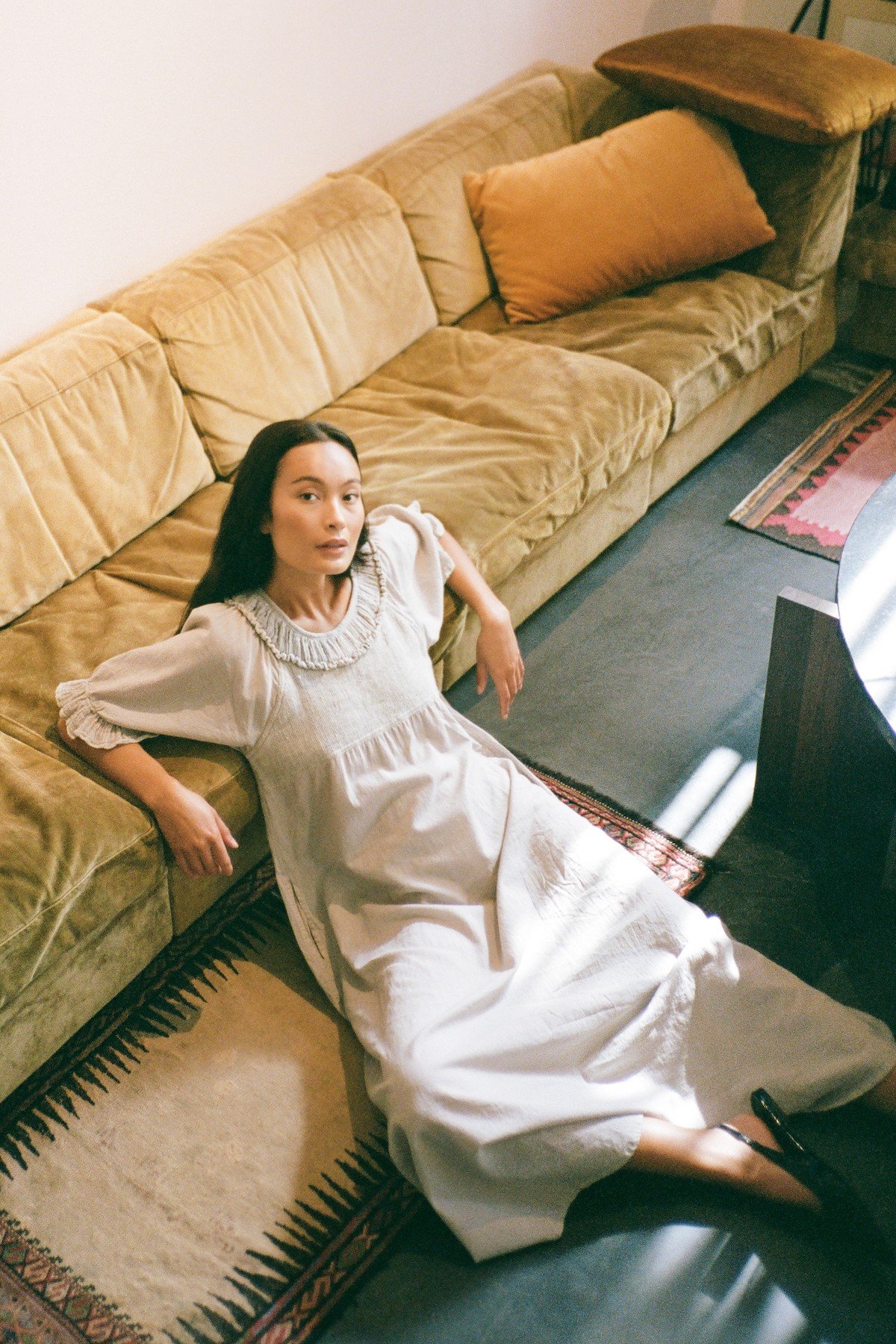 Cotton Long Angel Dress Dorothea