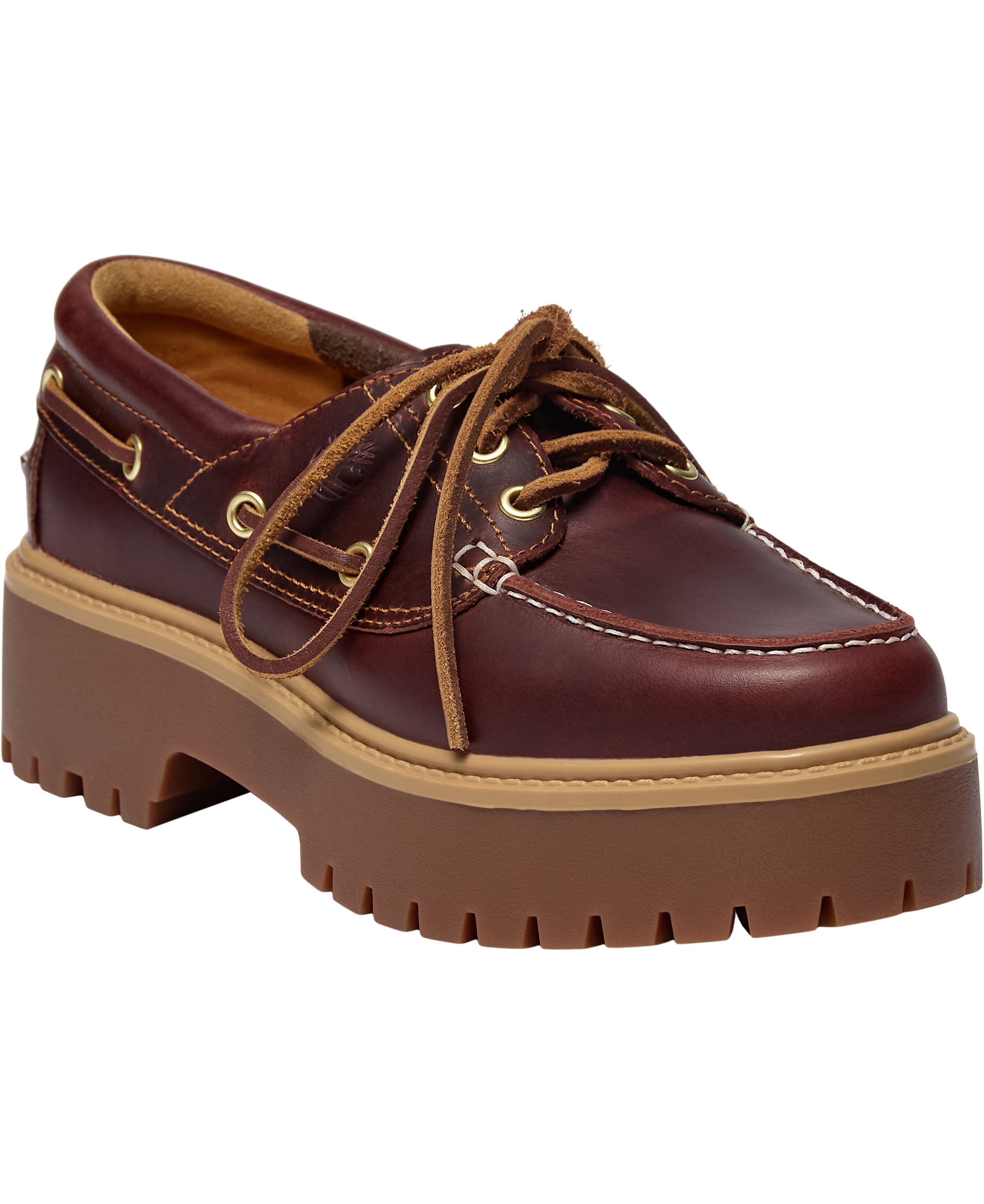 Stone Street Boat Shoe Rootbeer