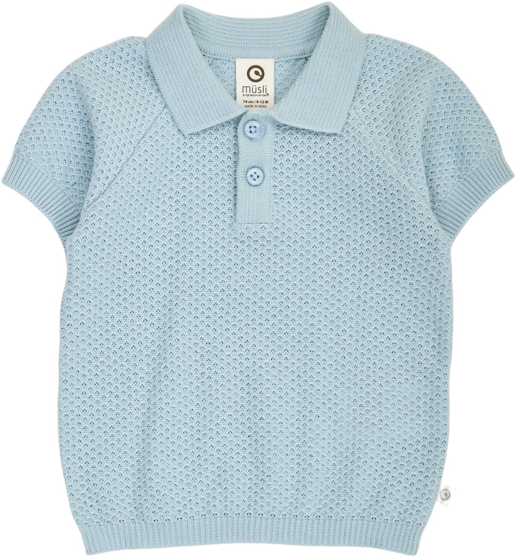 Sea Knit s/s Polo T Baby