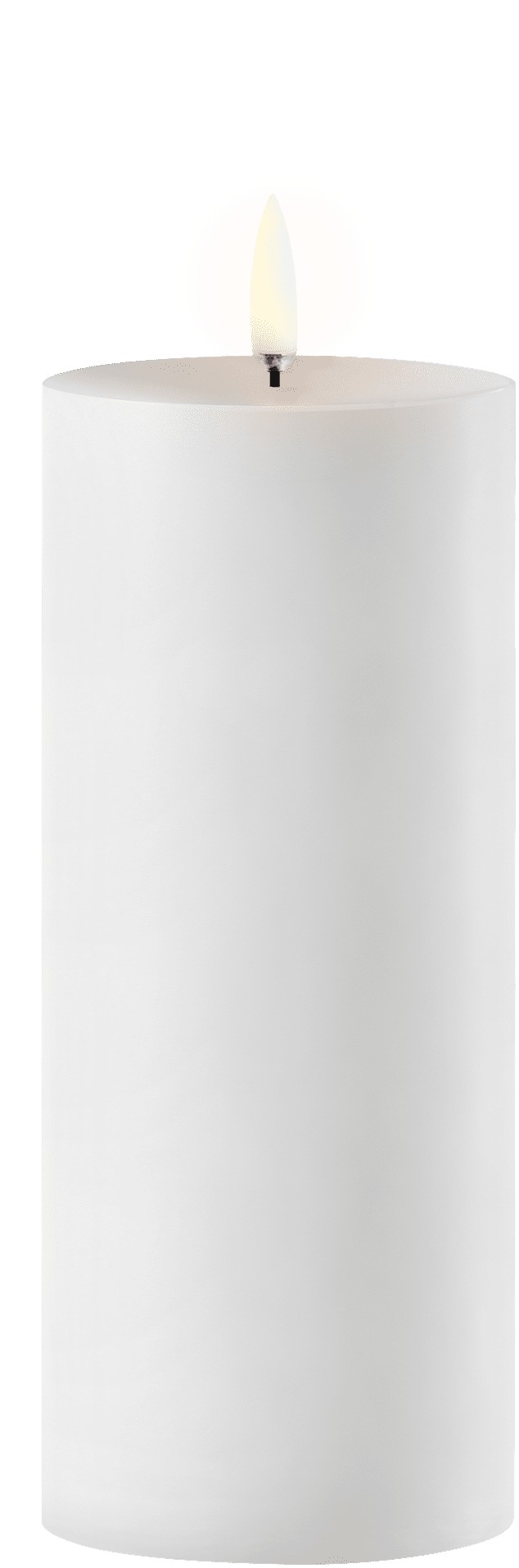 Outdoor LED Maxi Pillar, White, 12 x 30 cm
