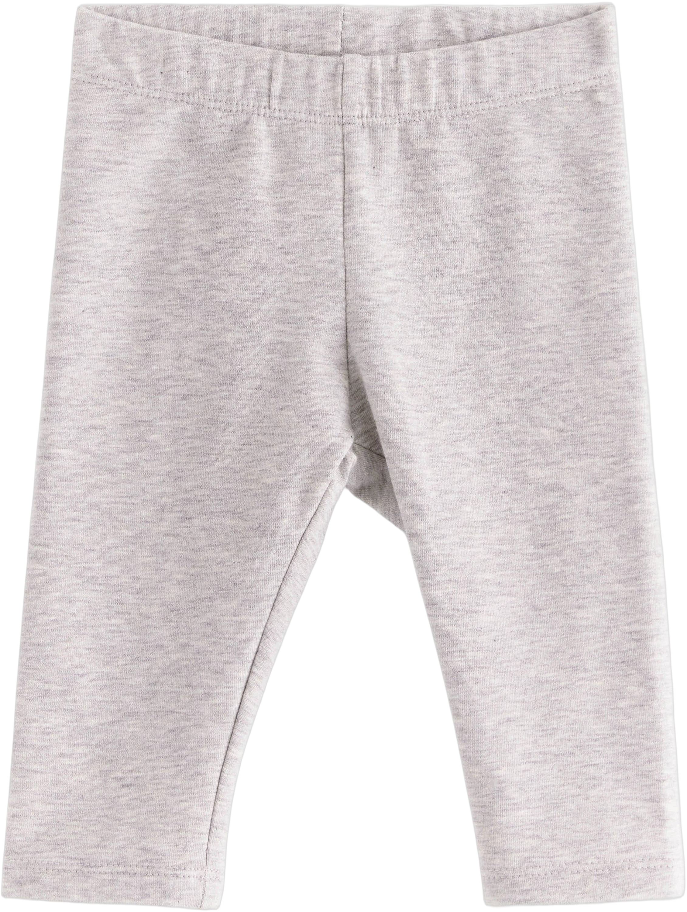 Mjuka Leggings i Trikå med Resår