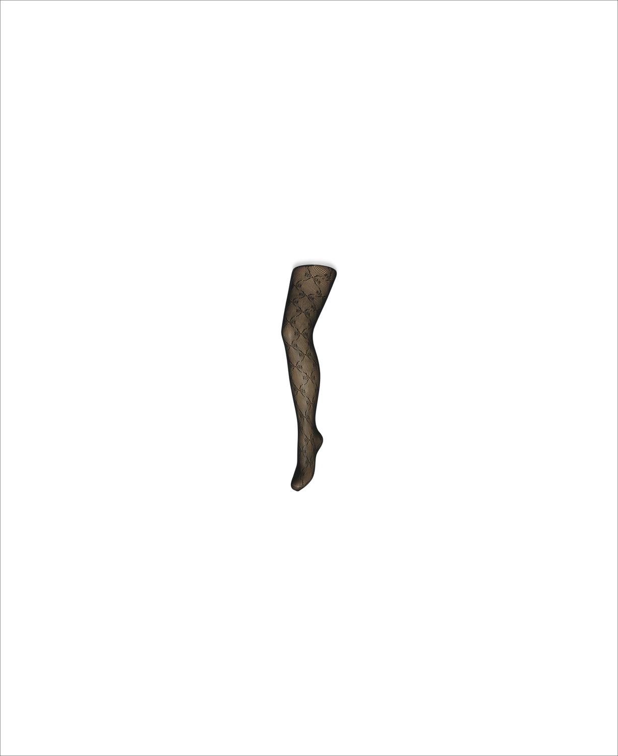Pcrow Fishnet BOW Tights