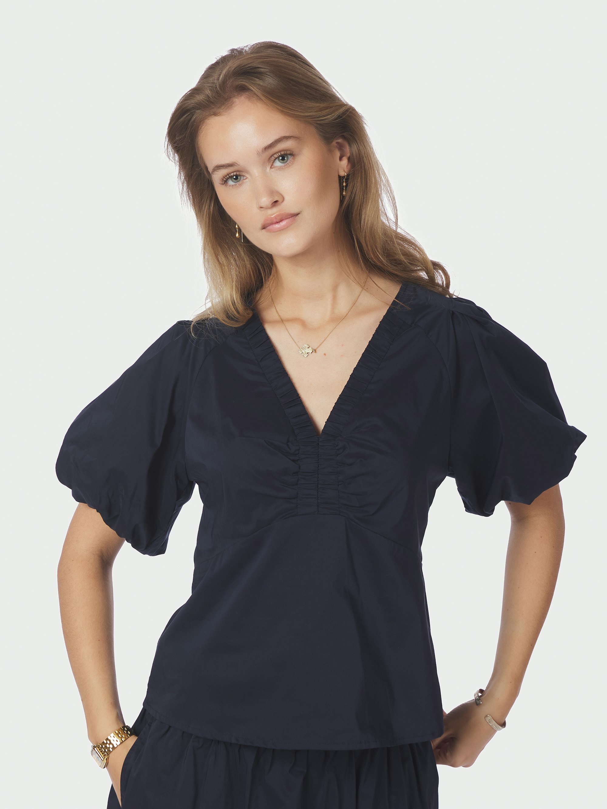 Irina Poplin Blouse