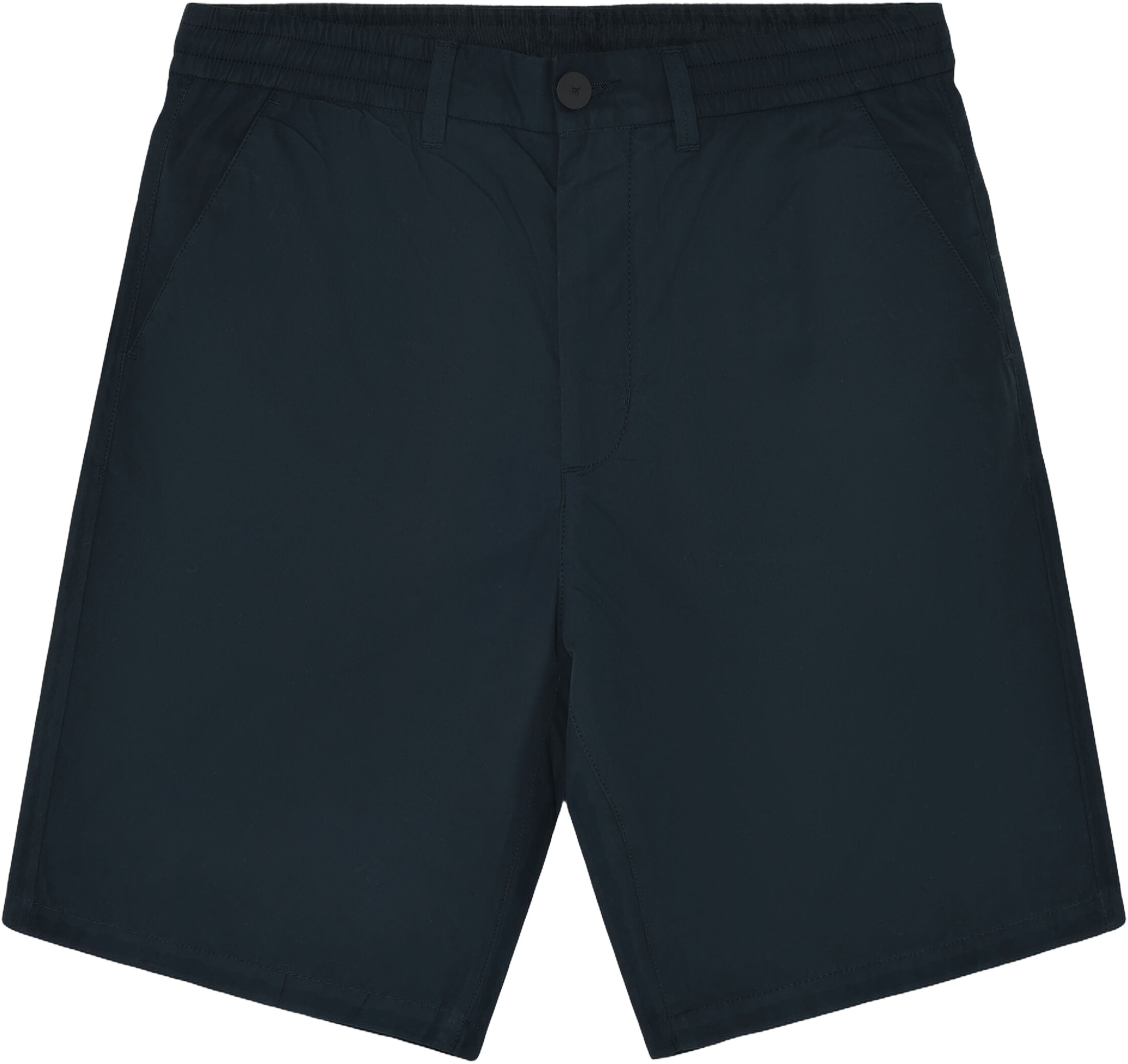 FIG Loose Poplin Elastic Waist String Shorts Gots/vegan