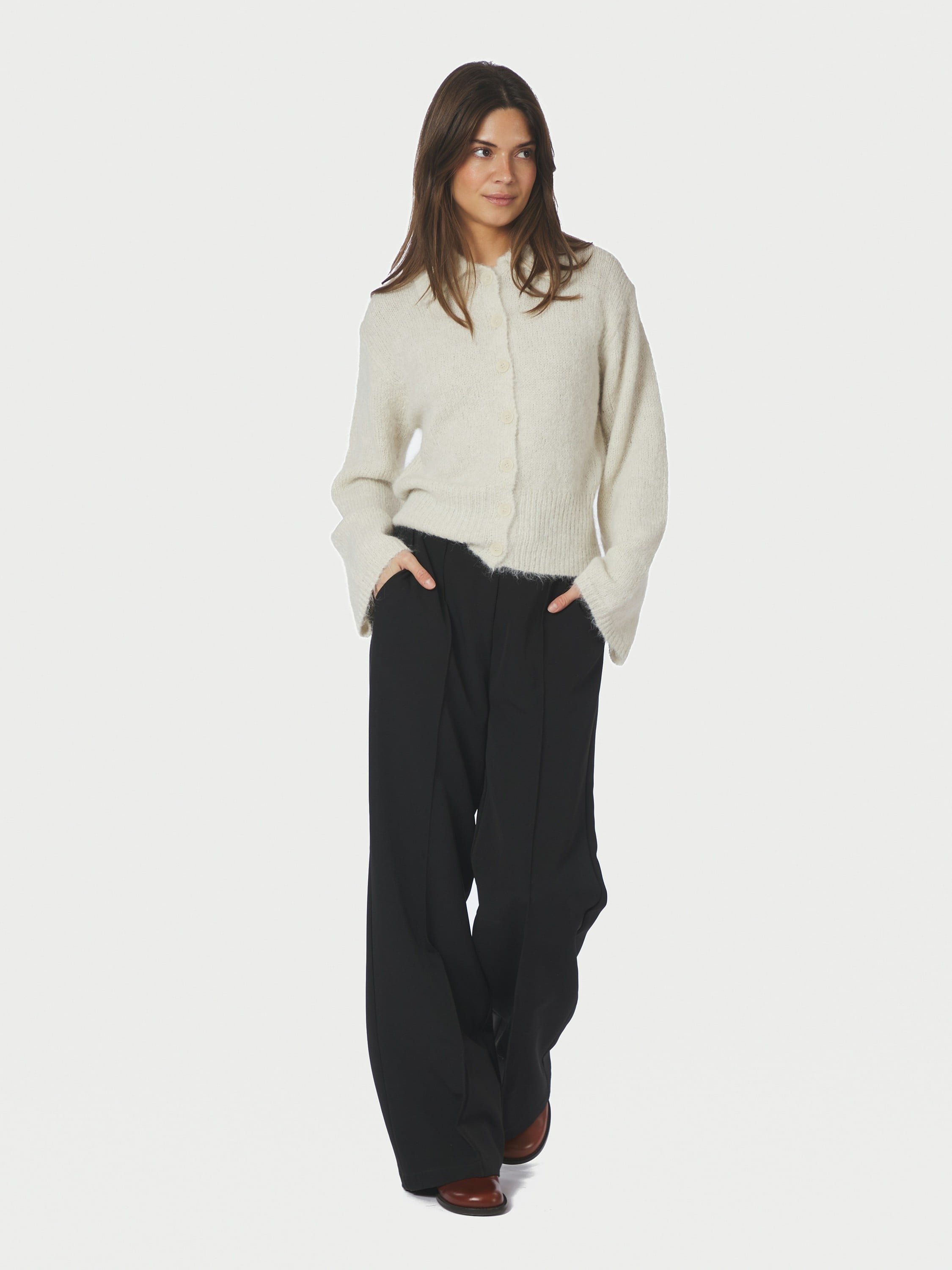 Ramera Fluffy Knit Cardigan