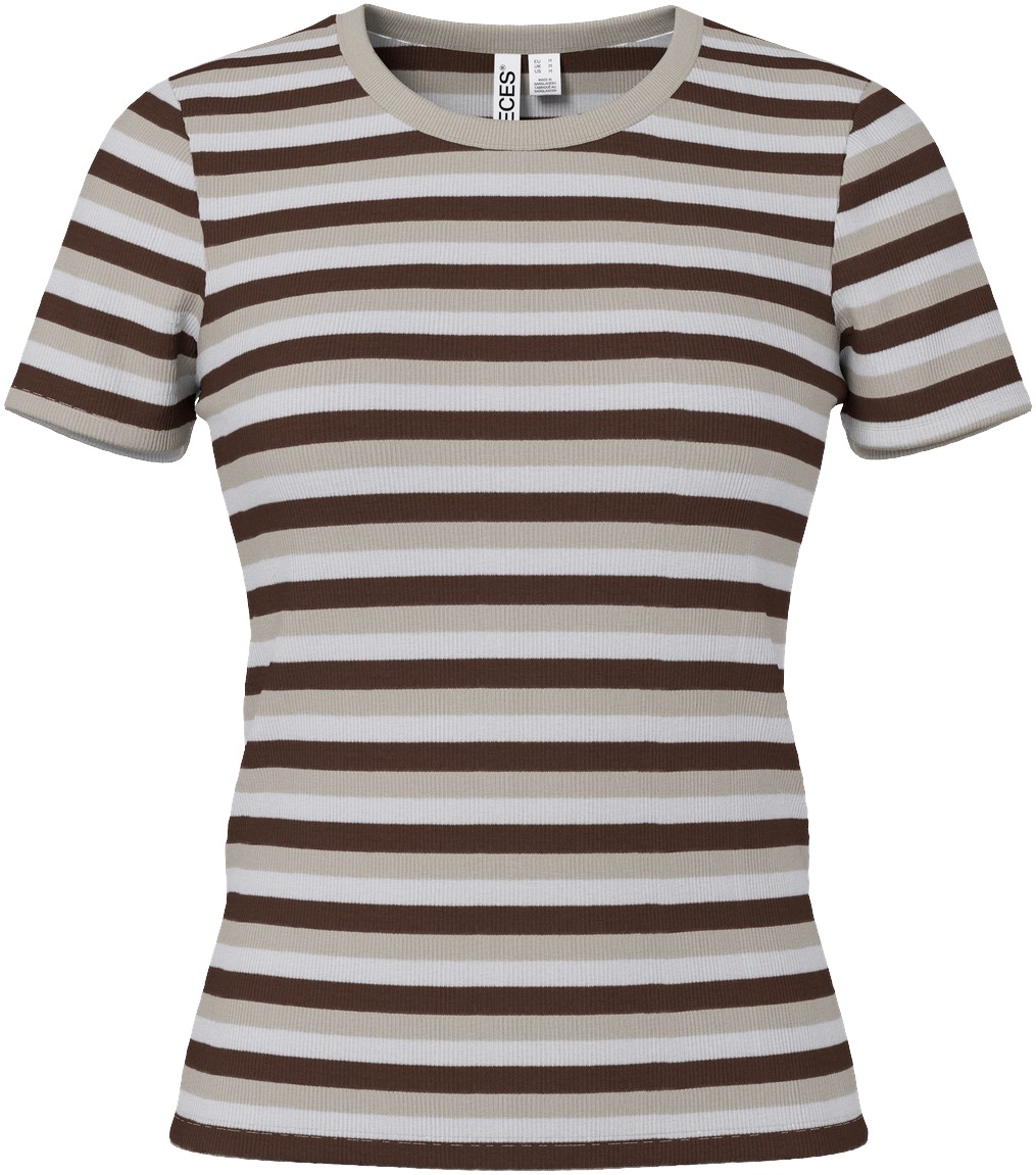 Pcmay SS Striped TEE JRS BC