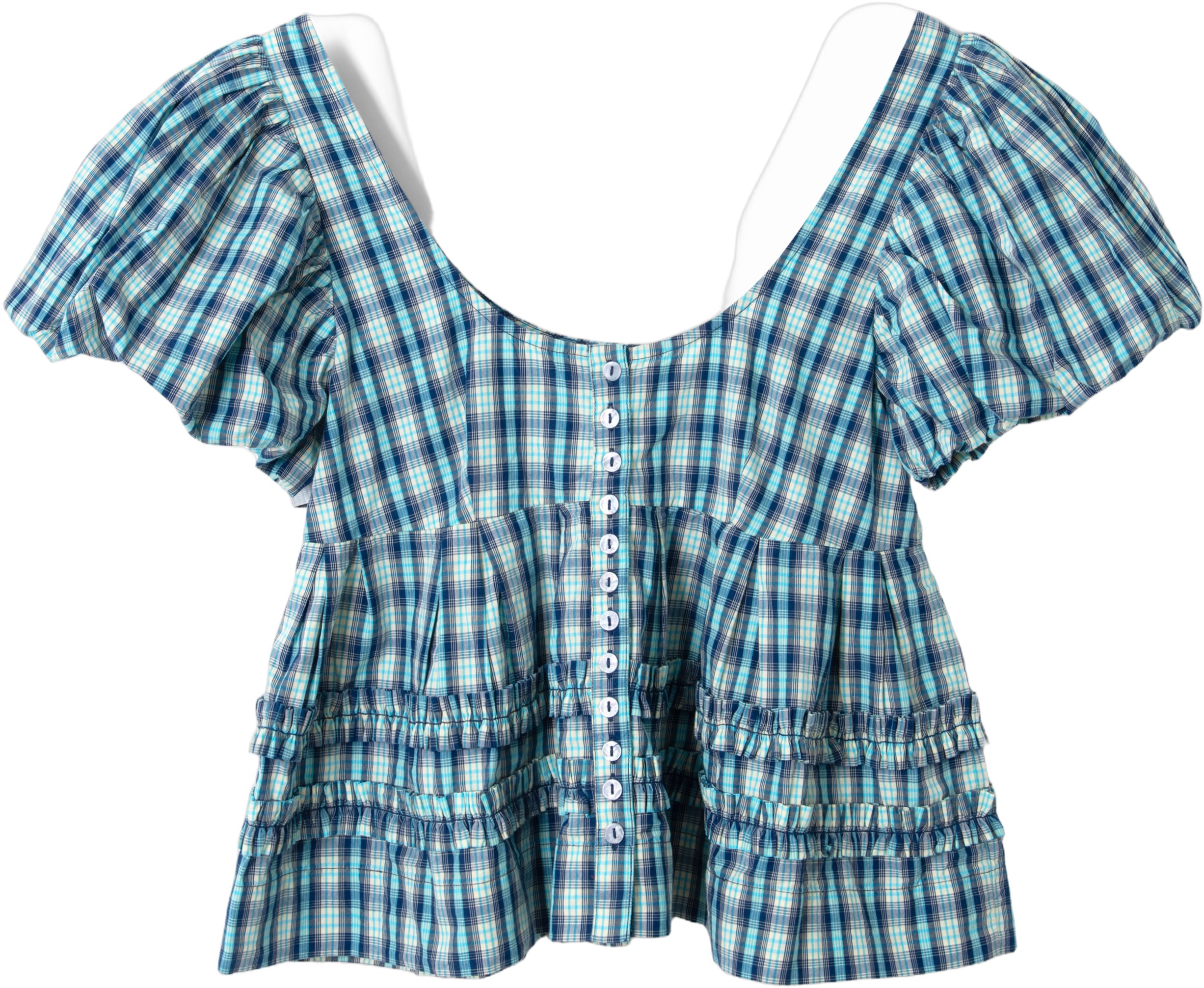 Summer JOY Blouse Tomboy Check