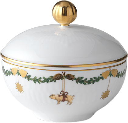 Stjerne Riflet Jul 15 cl. Skål med låg