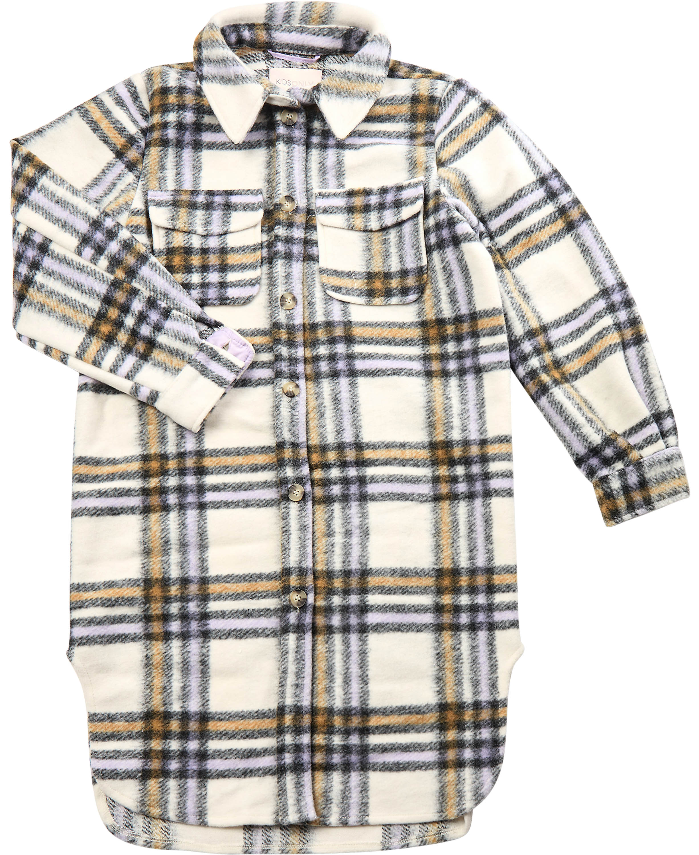 Konloulou L/S Check Long Shacket