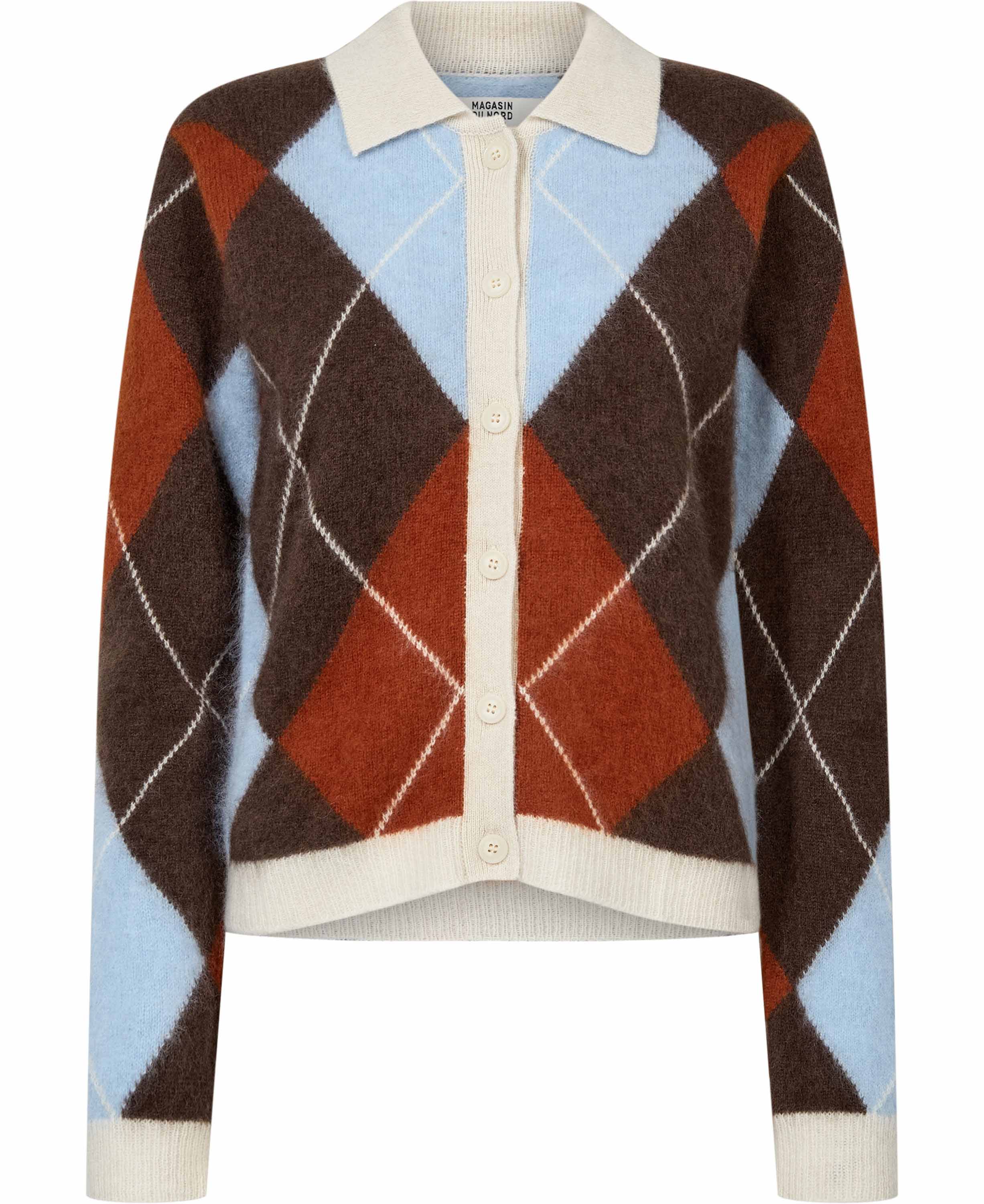 Kathy 3 Polo Cardigan 100% Wool RWS