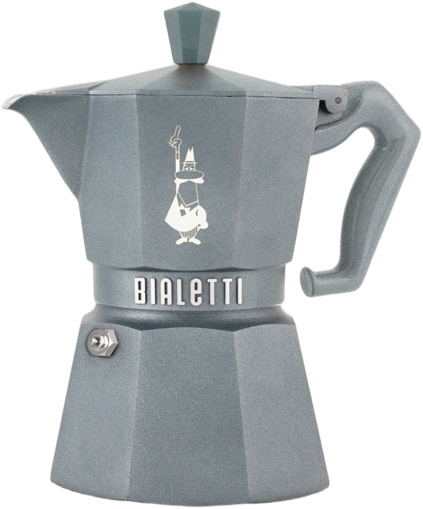 Moka Exclusive Espressokande, 3 kop Induction Bialetti