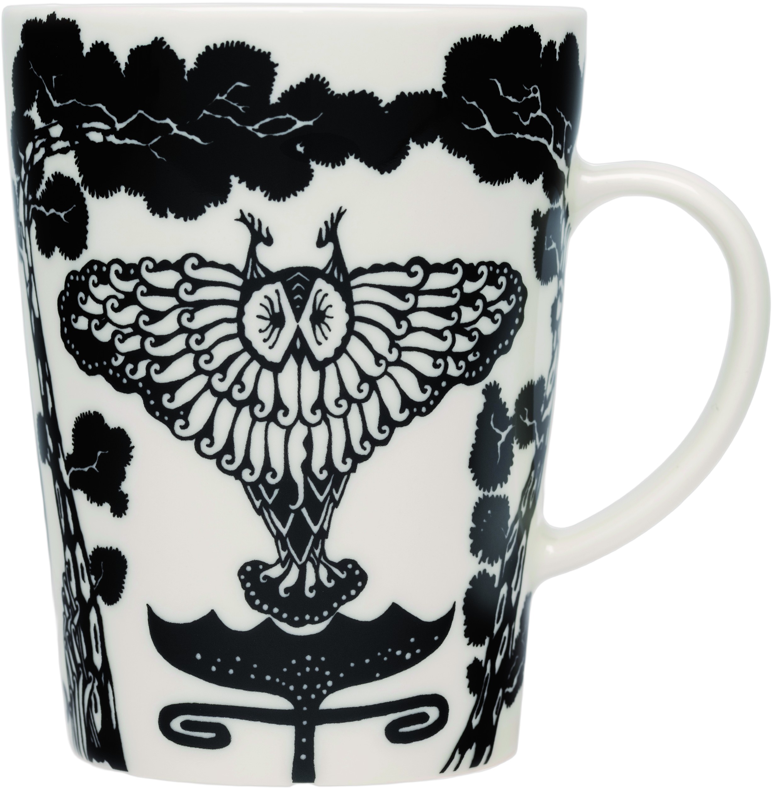 Taika mug 0,4L Uni b/w Gift box