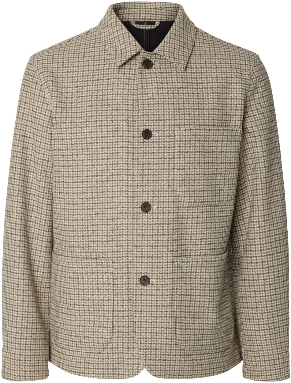 Slmlandon Wool Blend Hybrid Blazer
