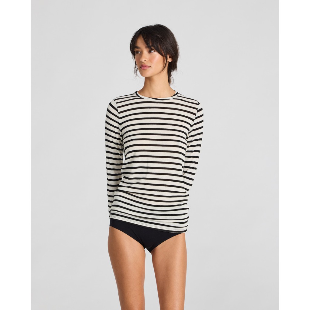 Thyra L/S Sailor Wool Top