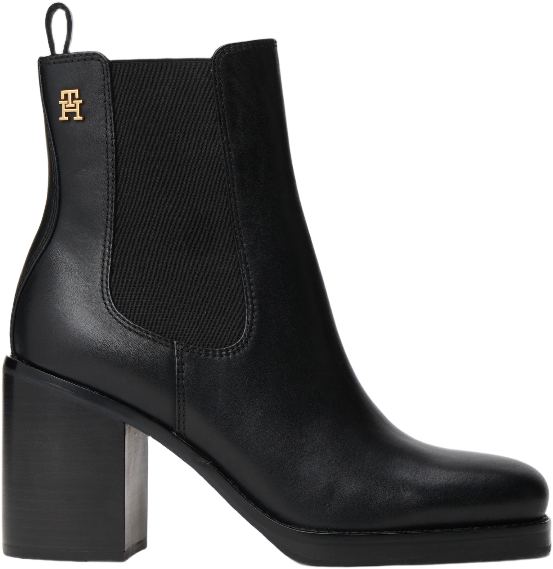 Square TOE Chelsea High Block HL