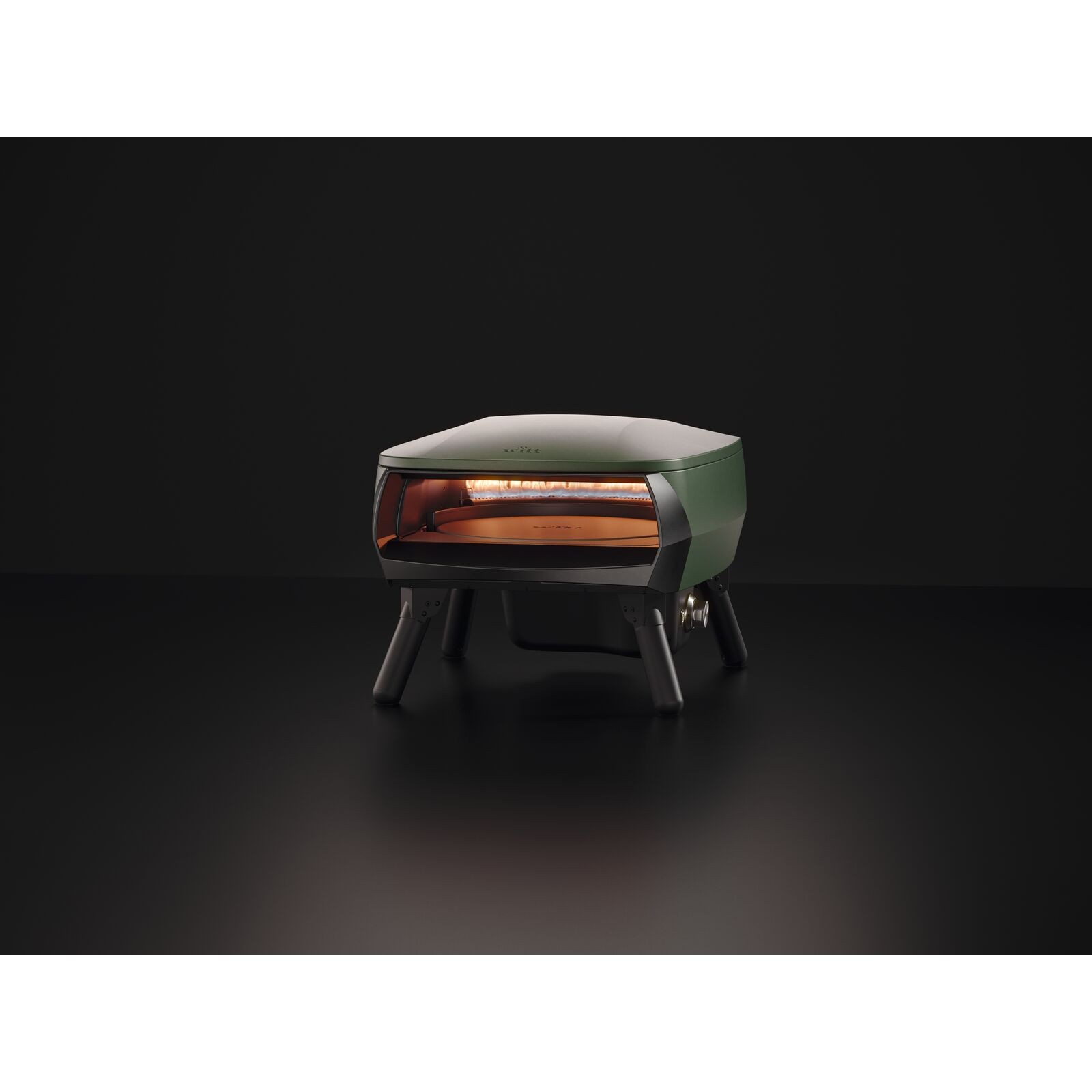 “Witt Piccolo Rotante 13″” Mat Green EU Pizza Oven Green”
