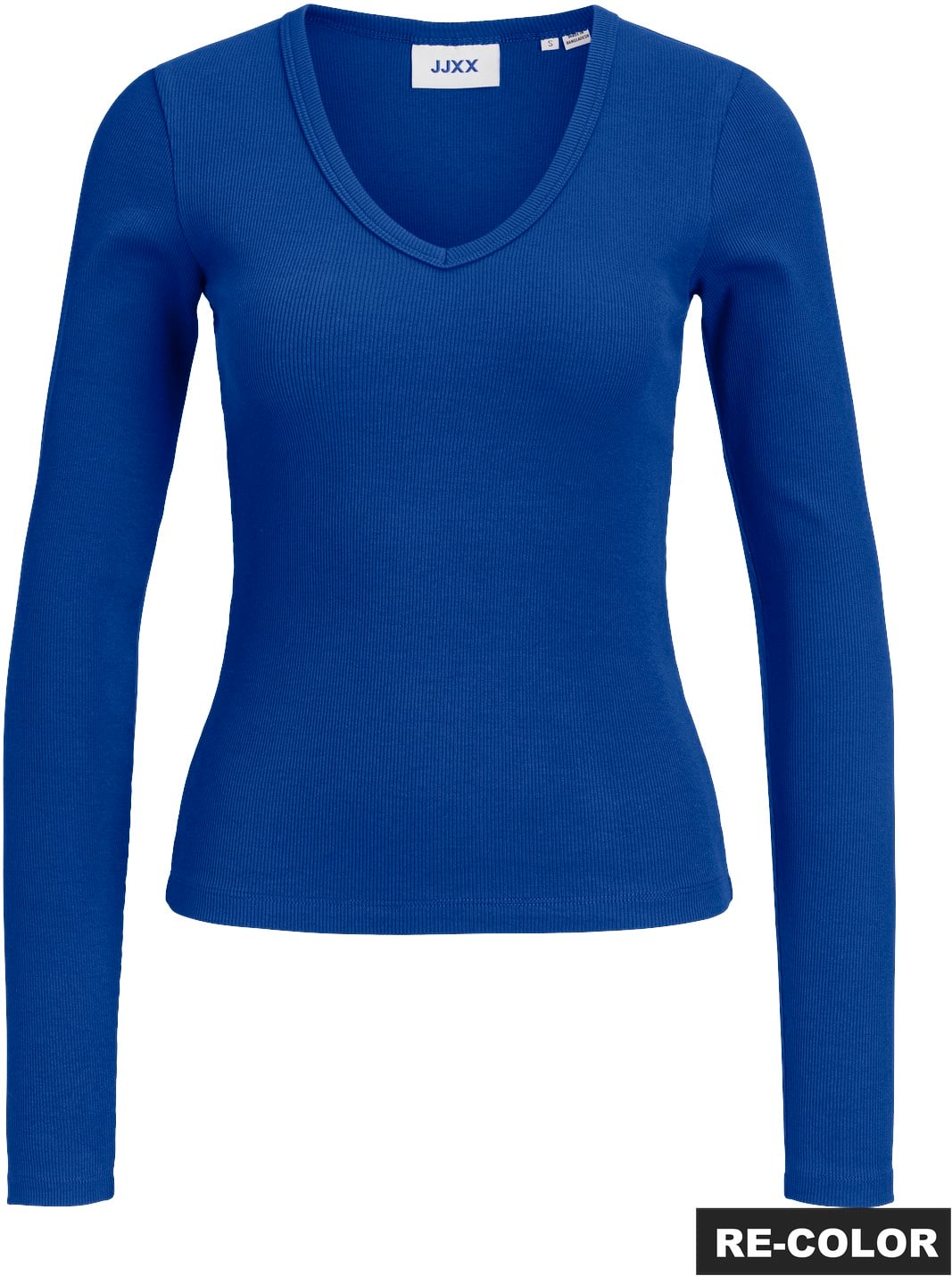 Jxfreya STR LS Vneck TOP JRS Noos