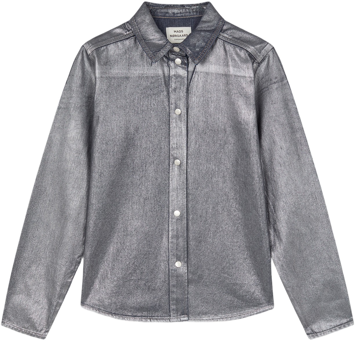 Metallic Denim Calva Shirt