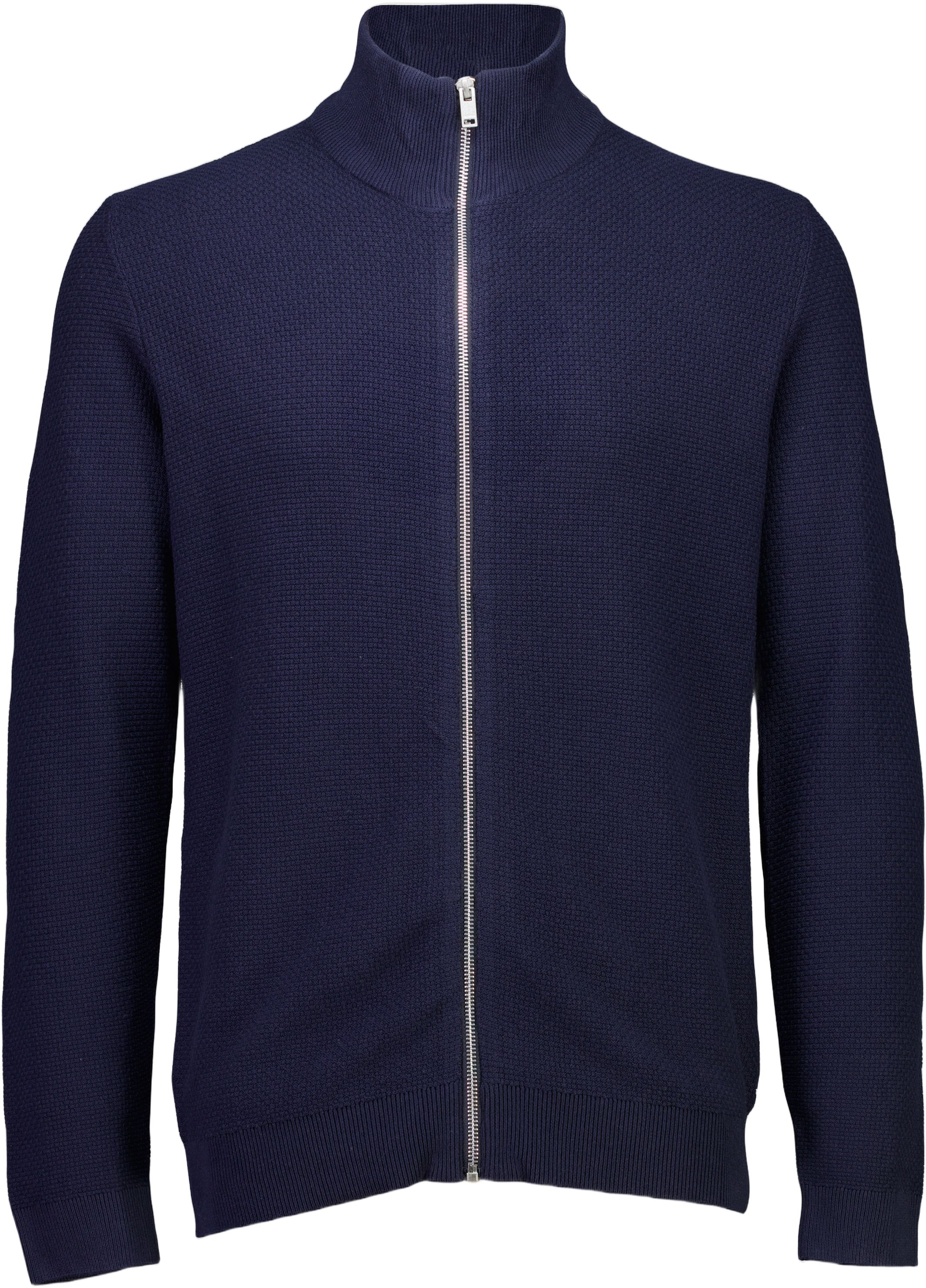 Recycle Structure zip Cardigan