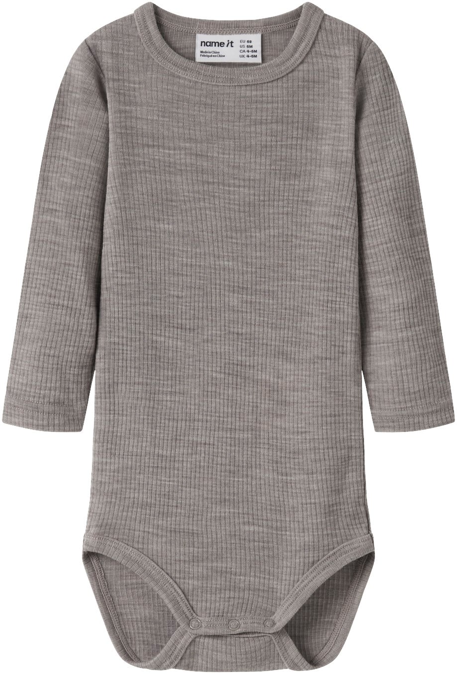 Nbnwax Wool RIB LS Body Noos