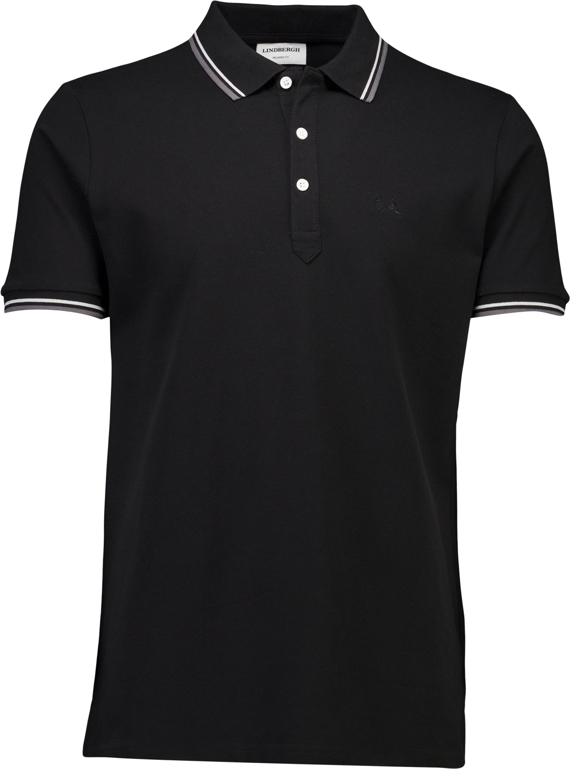 Polo Shirt w. Contrast Piping