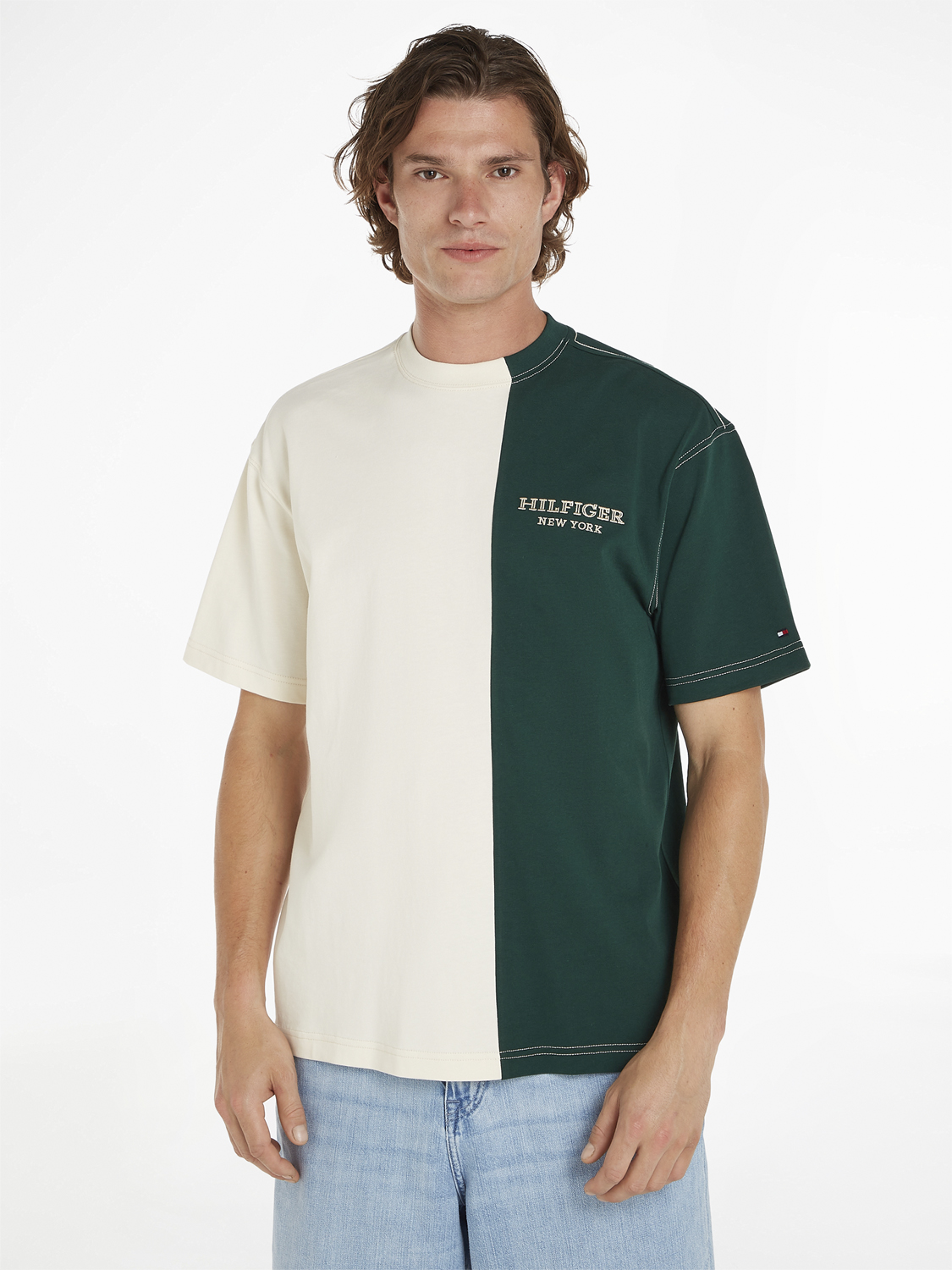 Monotype Colourblock TEE Tommy Hilfiger M Calico