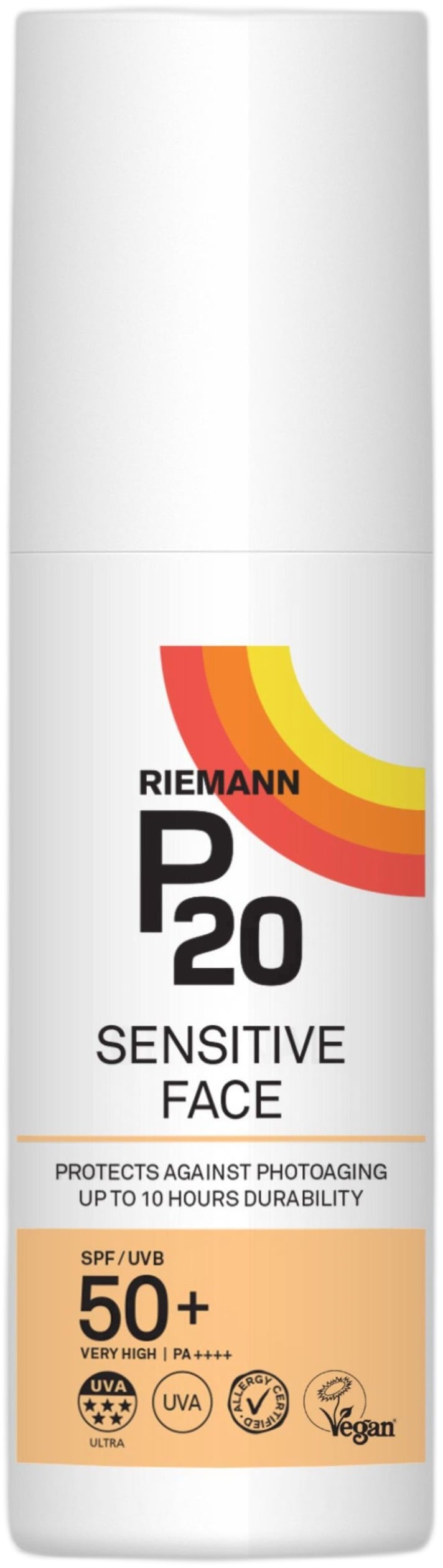 P20 Riemann Sensitive Sun Protection Face Cream SPF 50+ 50 g