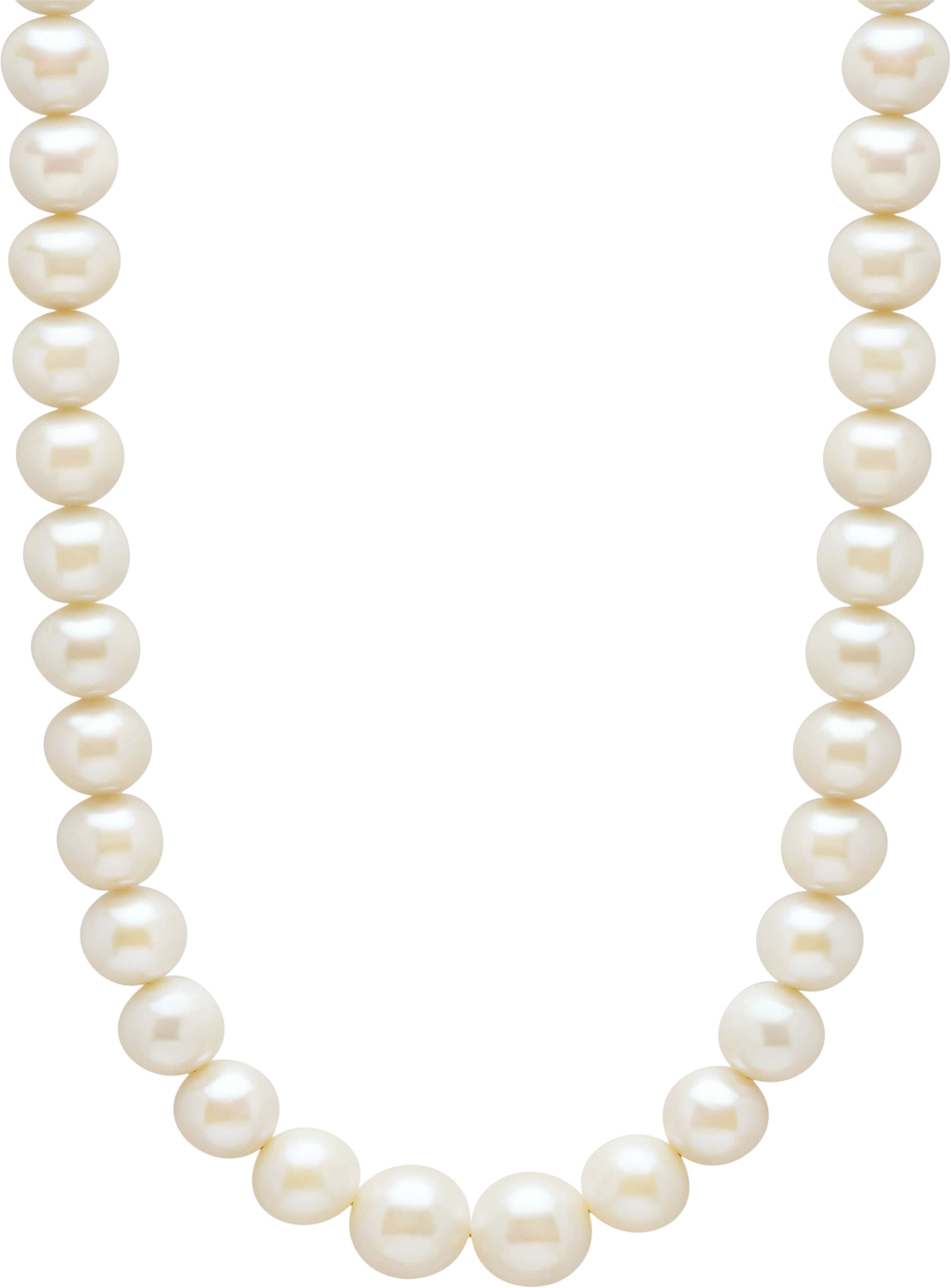Nialaya Men's Chunky Pearl Choker