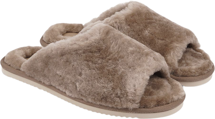 Kvina Open Shearling Slipper