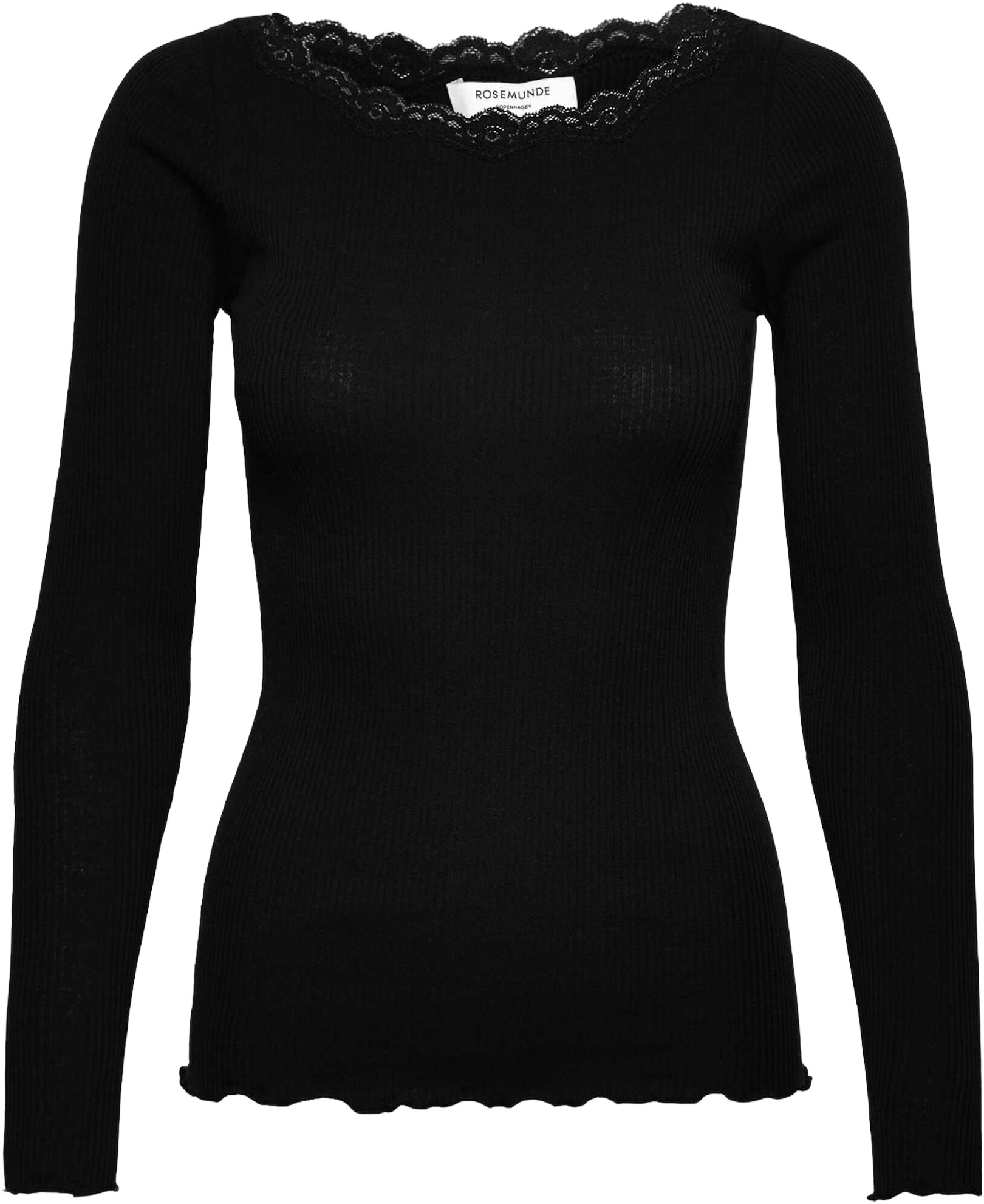 Rwbaybay LS Boatneck Lace Tshirt