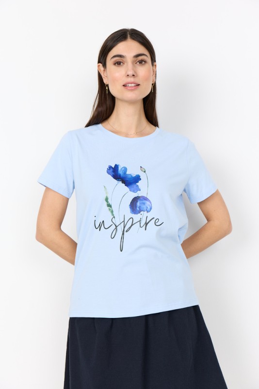 Scrina FP 19 T-shirt LyseblÃ¥