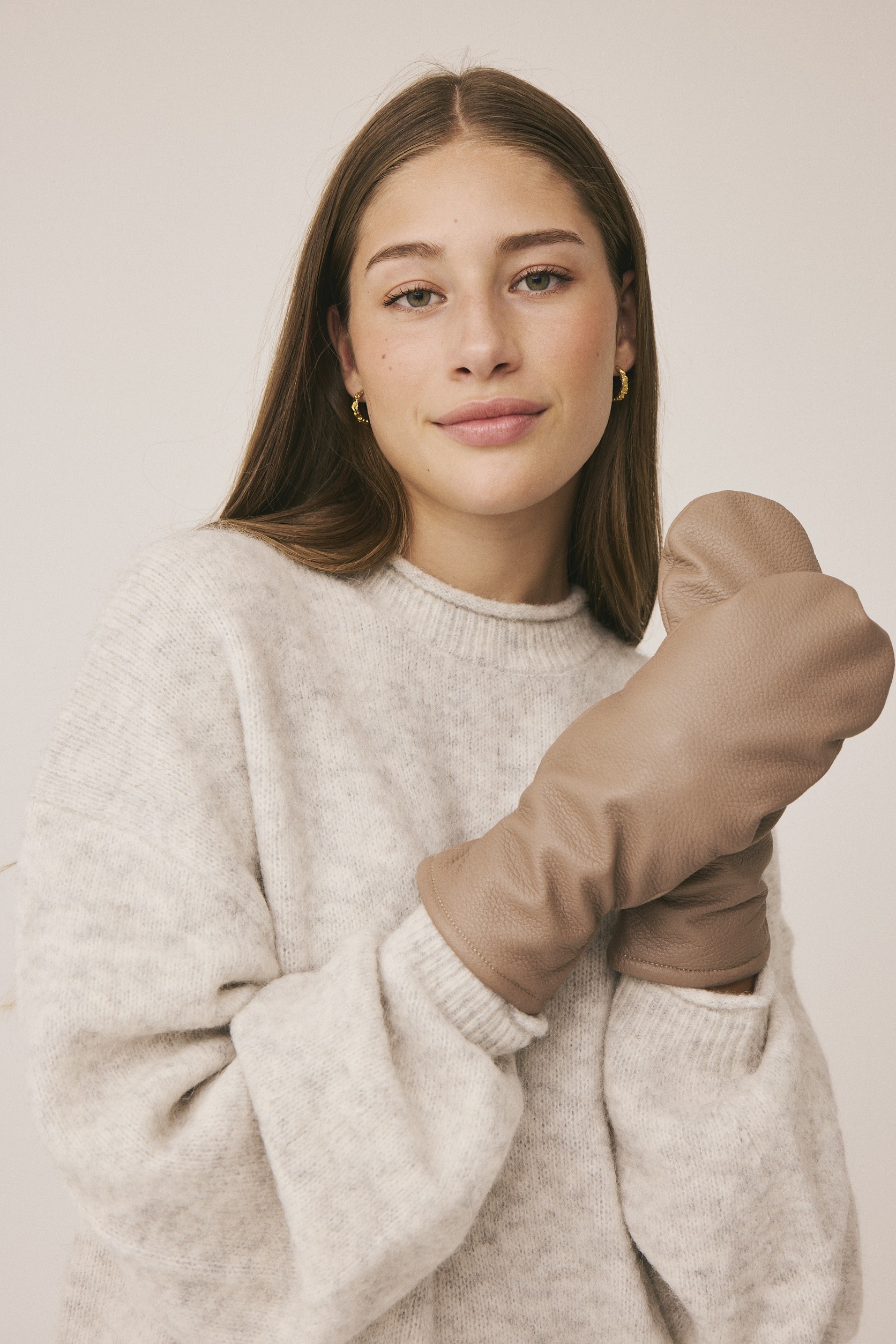 Maya 2 LWG Leather Mittens - Køb til DKK 100 - Spar 59%