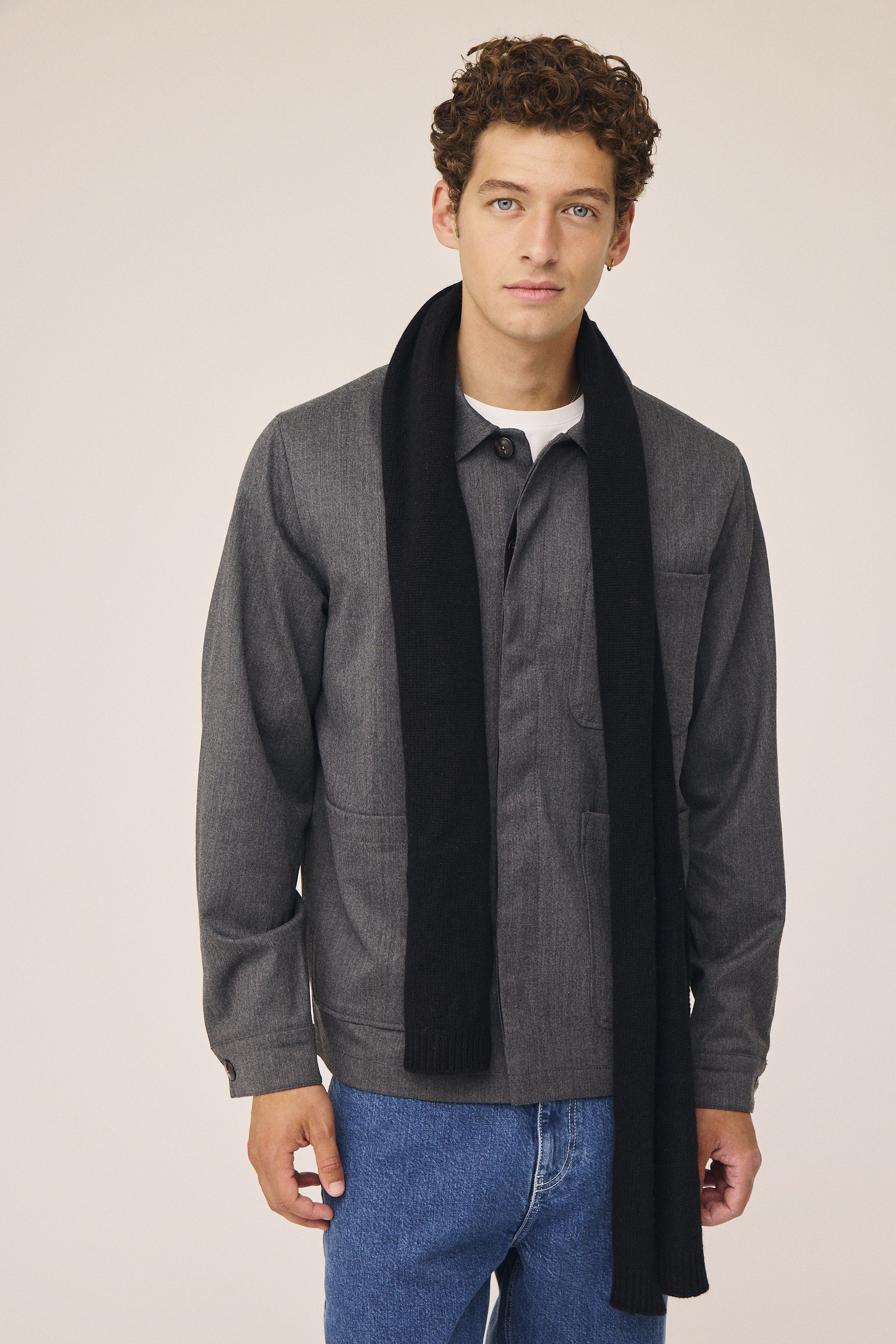 Ethan 2 Scarf RWS Wool og GCS Cashmere