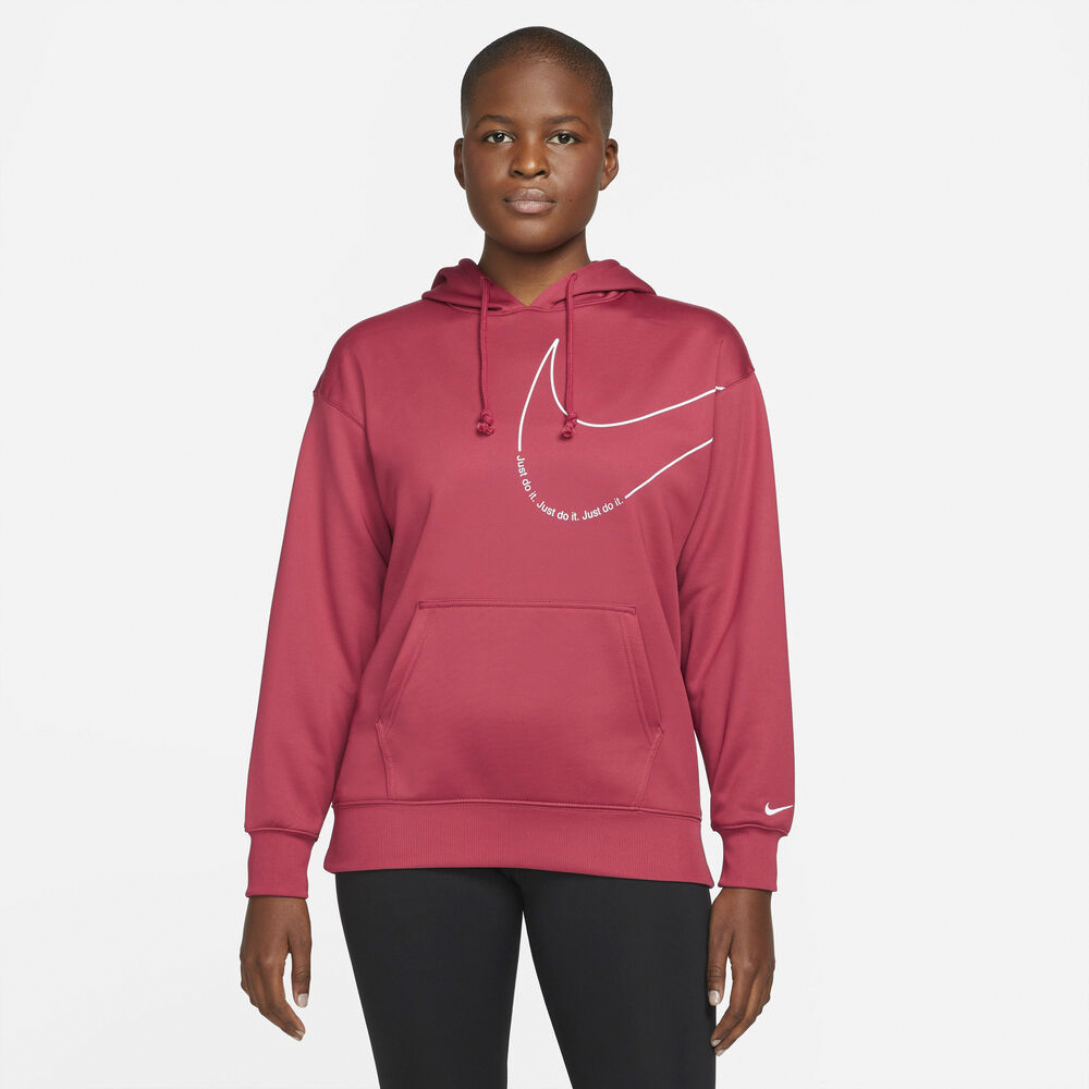 Therma Fit Fleece Traeningshaettetroje Plus Size