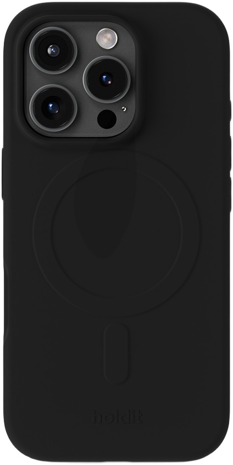 Soft Magsafe Case Iphone 16 Pro Black