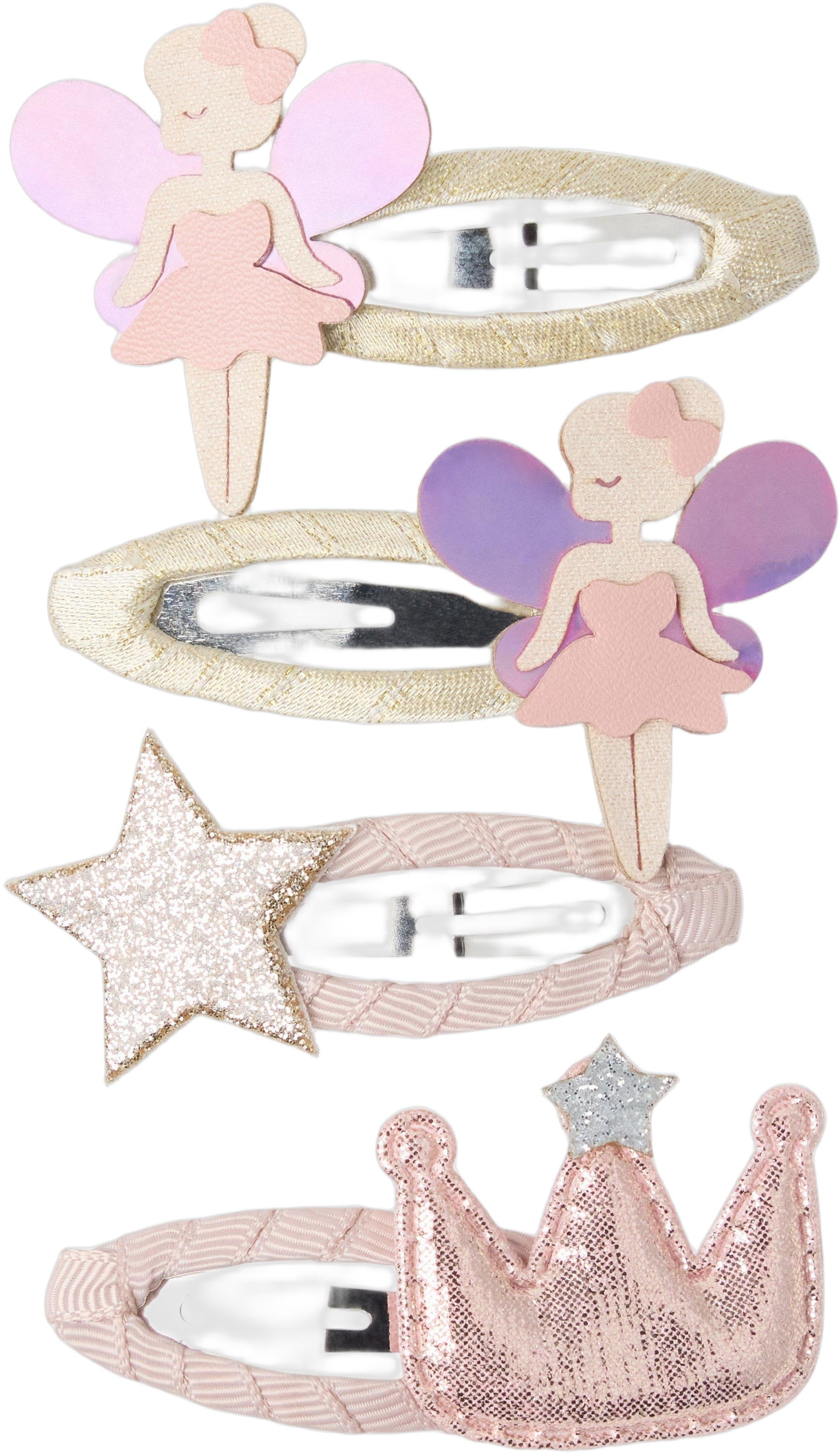 Set of Four Hair Clips Featuring di