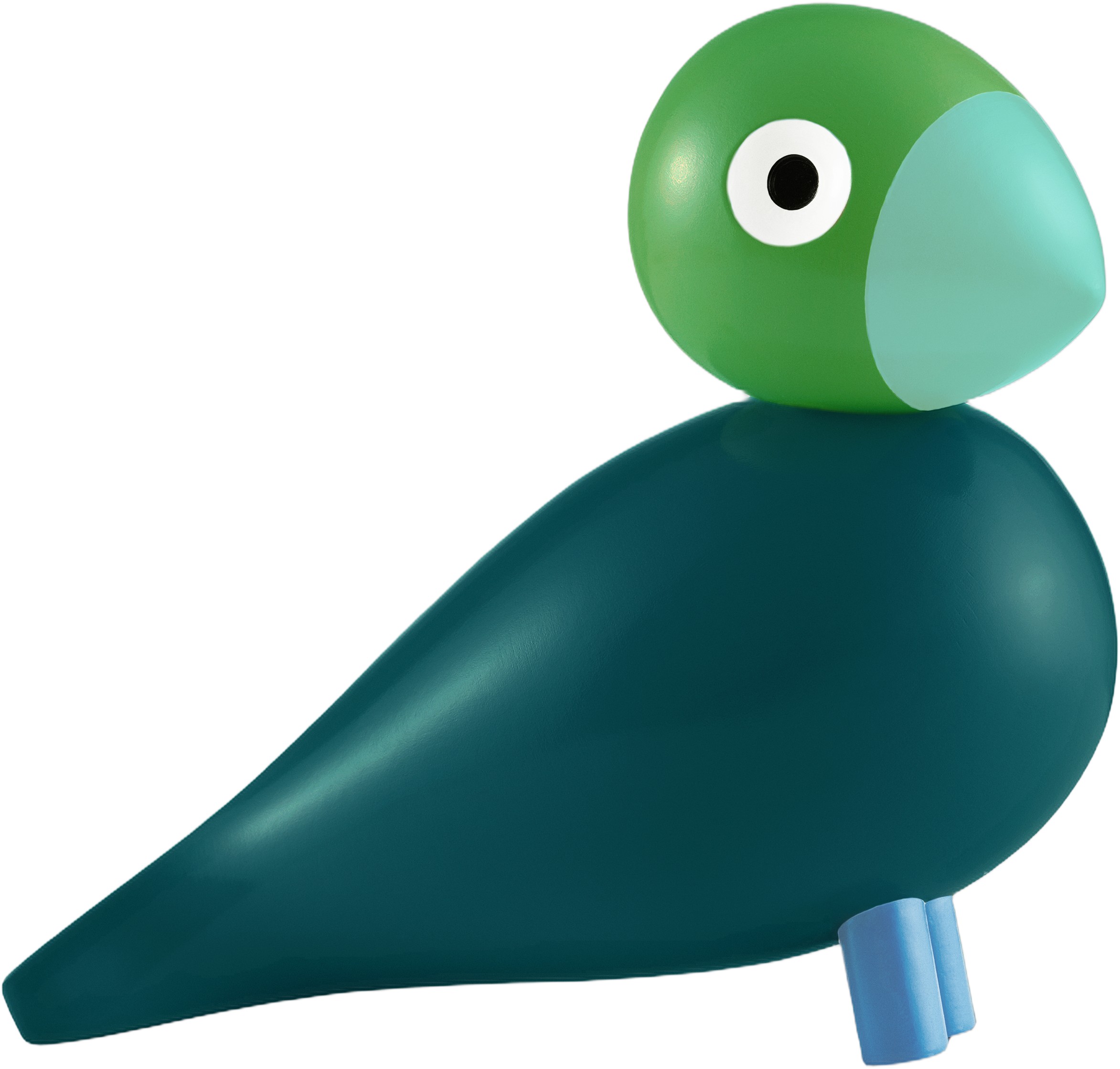 Year Bird Birk 2026 H12. 5 cm Mørk Grøn