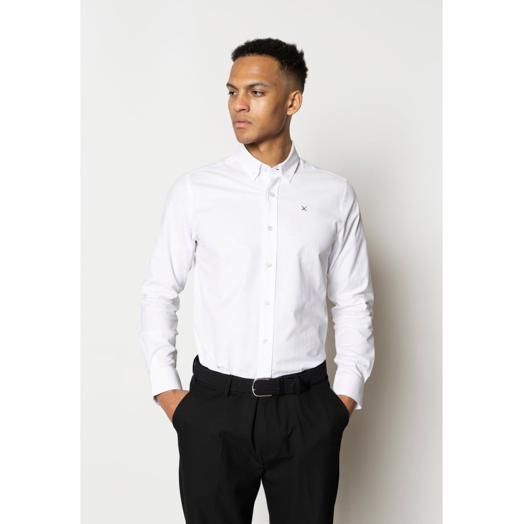 Oxford Stretch Plain L/S
