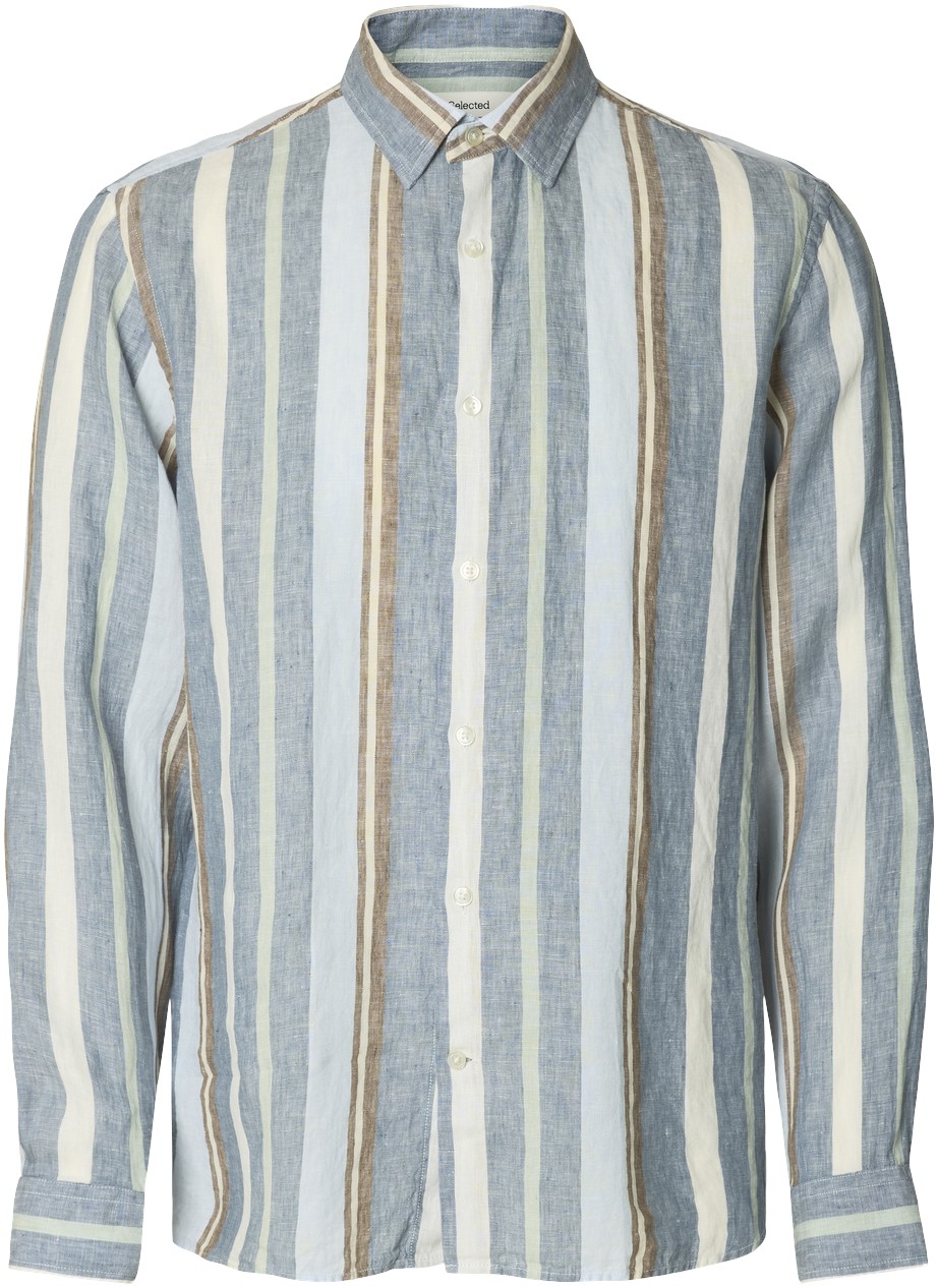 Slhregkylian Linen LS Shirt