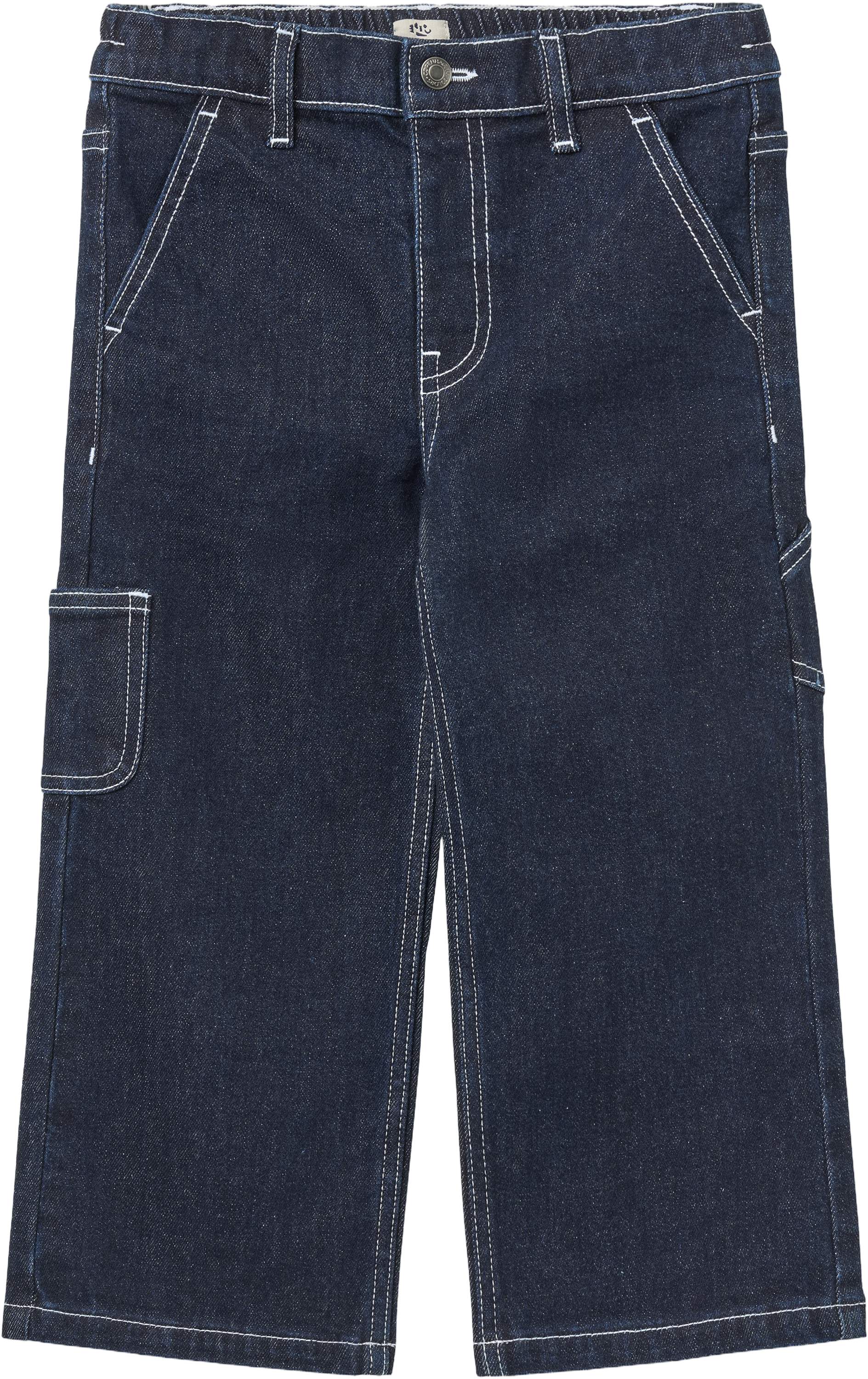 Denim Cargo Pants