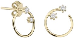 Violet Earrings Gold
