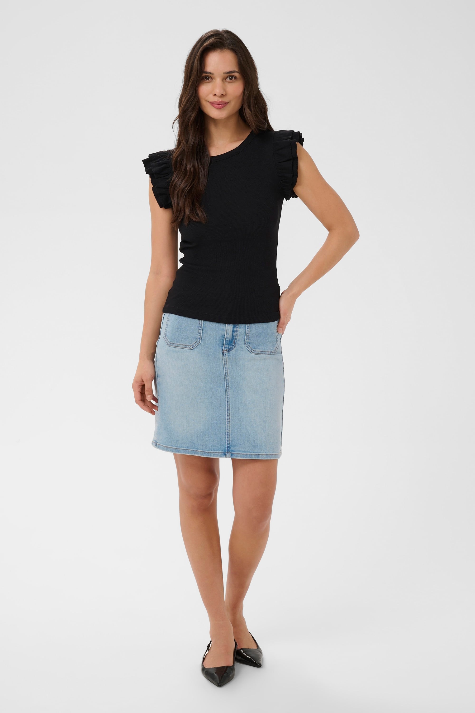 Kacarna Flounce Top