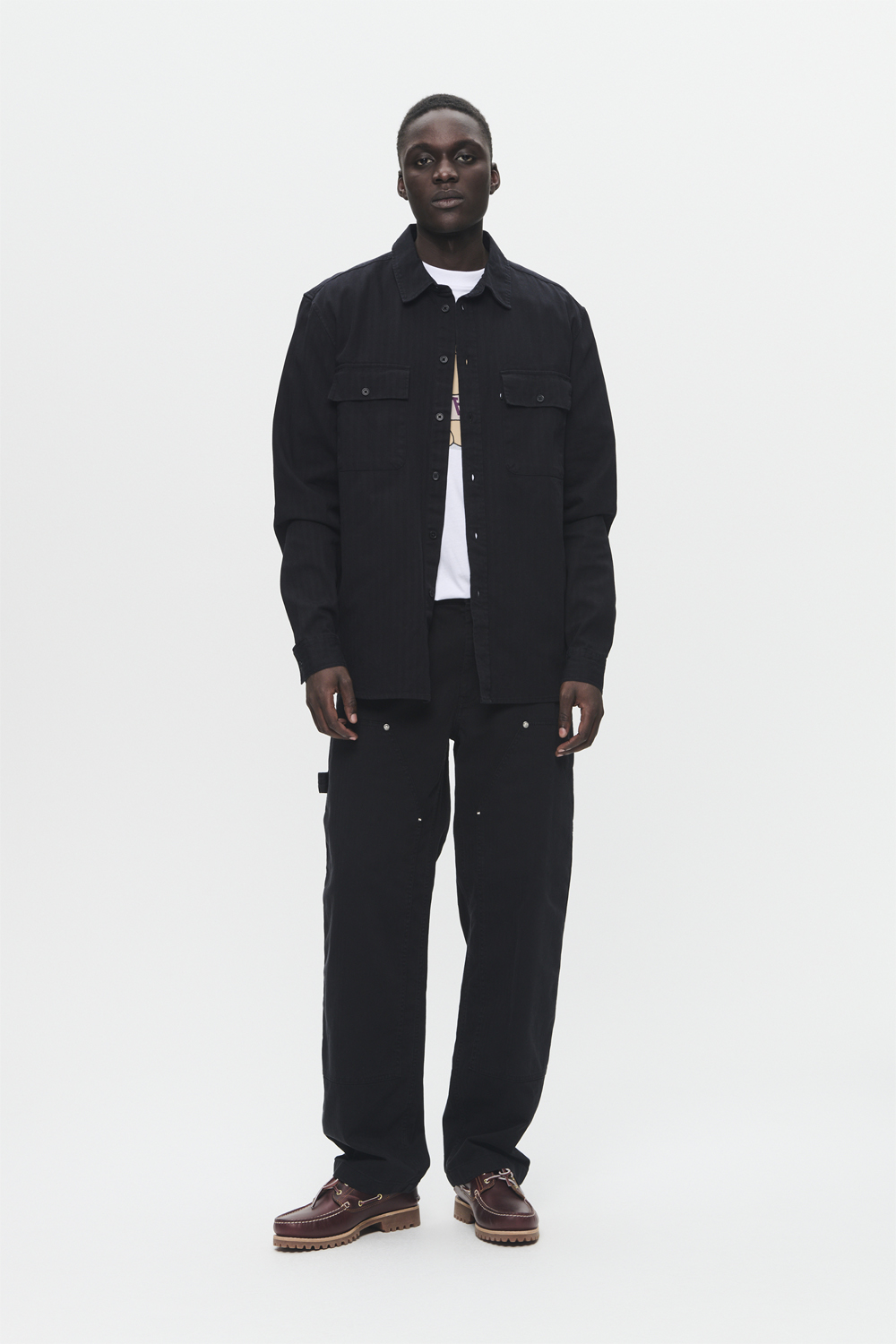 Wwaxl Herringbone Shirt