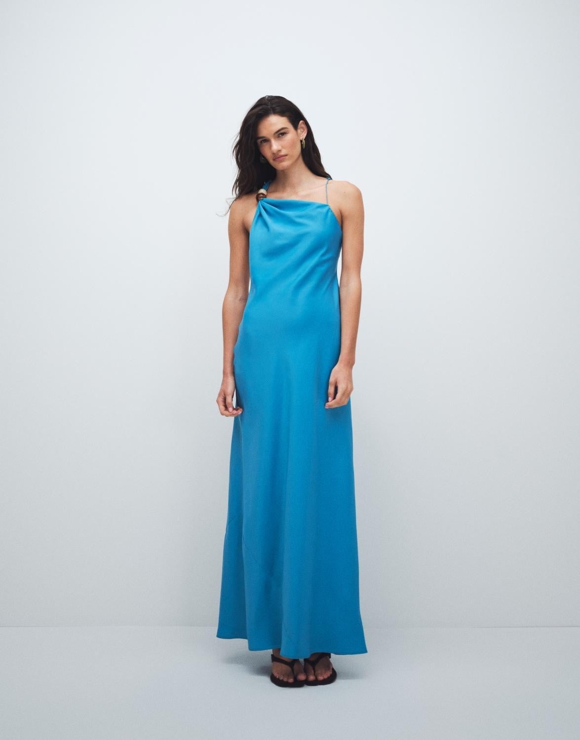 Tsnana Beaded Neck Maxi Dress WVN